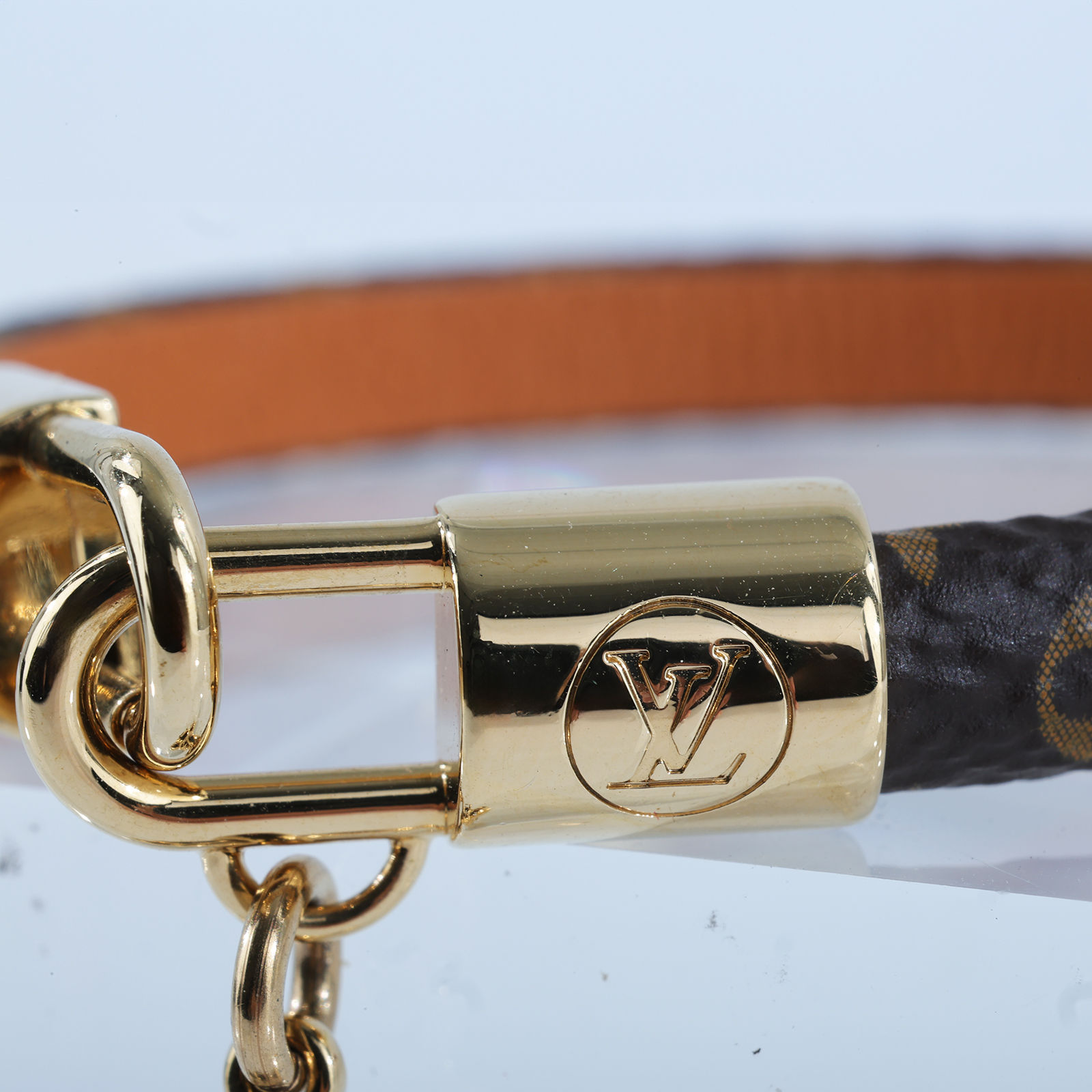 路易威登 LOUIS VUITTON 老花 Vivienne 手環 M6773F 原花Vivienne手環 無附屬品