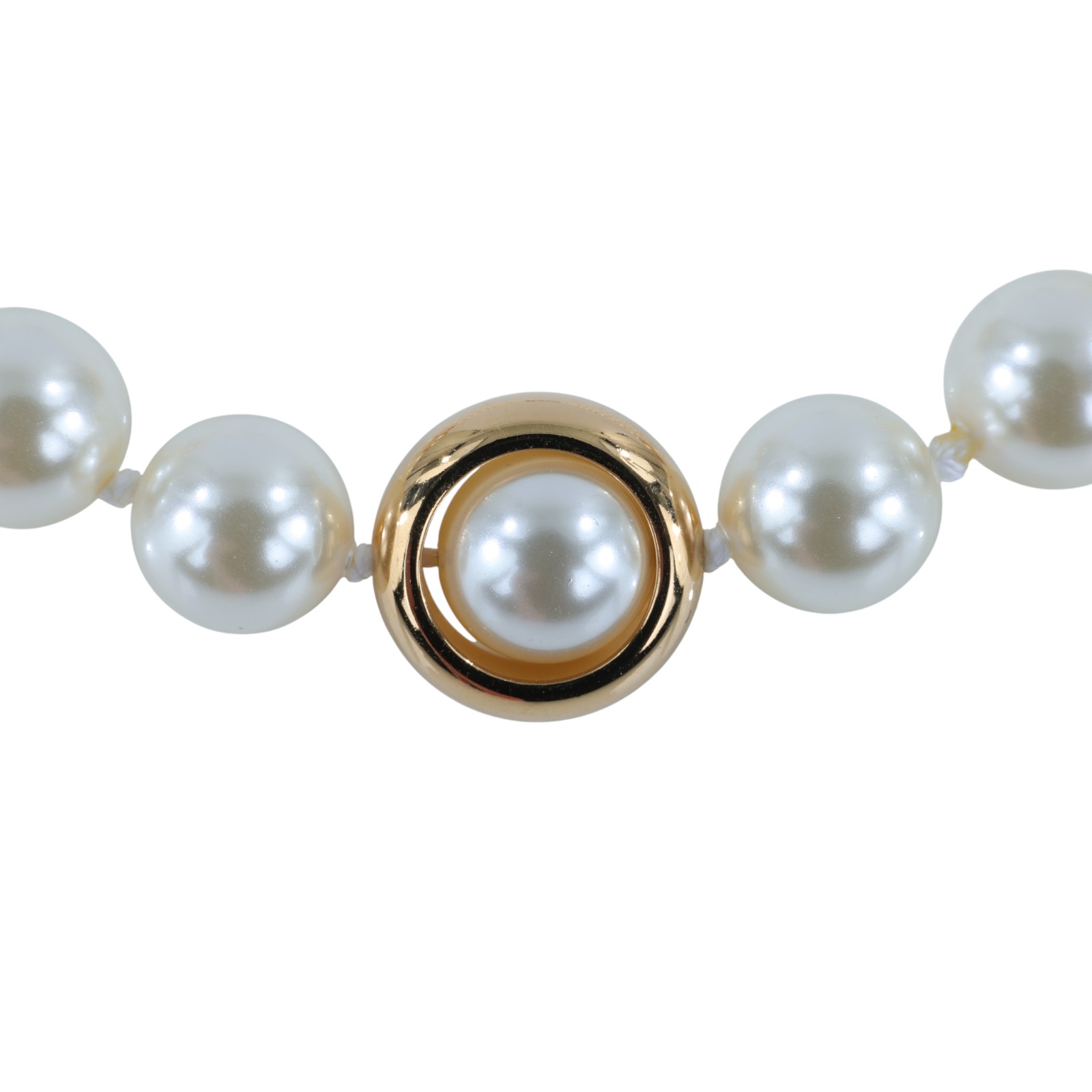 香奈兒 CHANEL CC 項鍊 ABC088 B14702B23K/ABC088B14702NS709 金珍珠水鑽雙C項鍊 購買證明