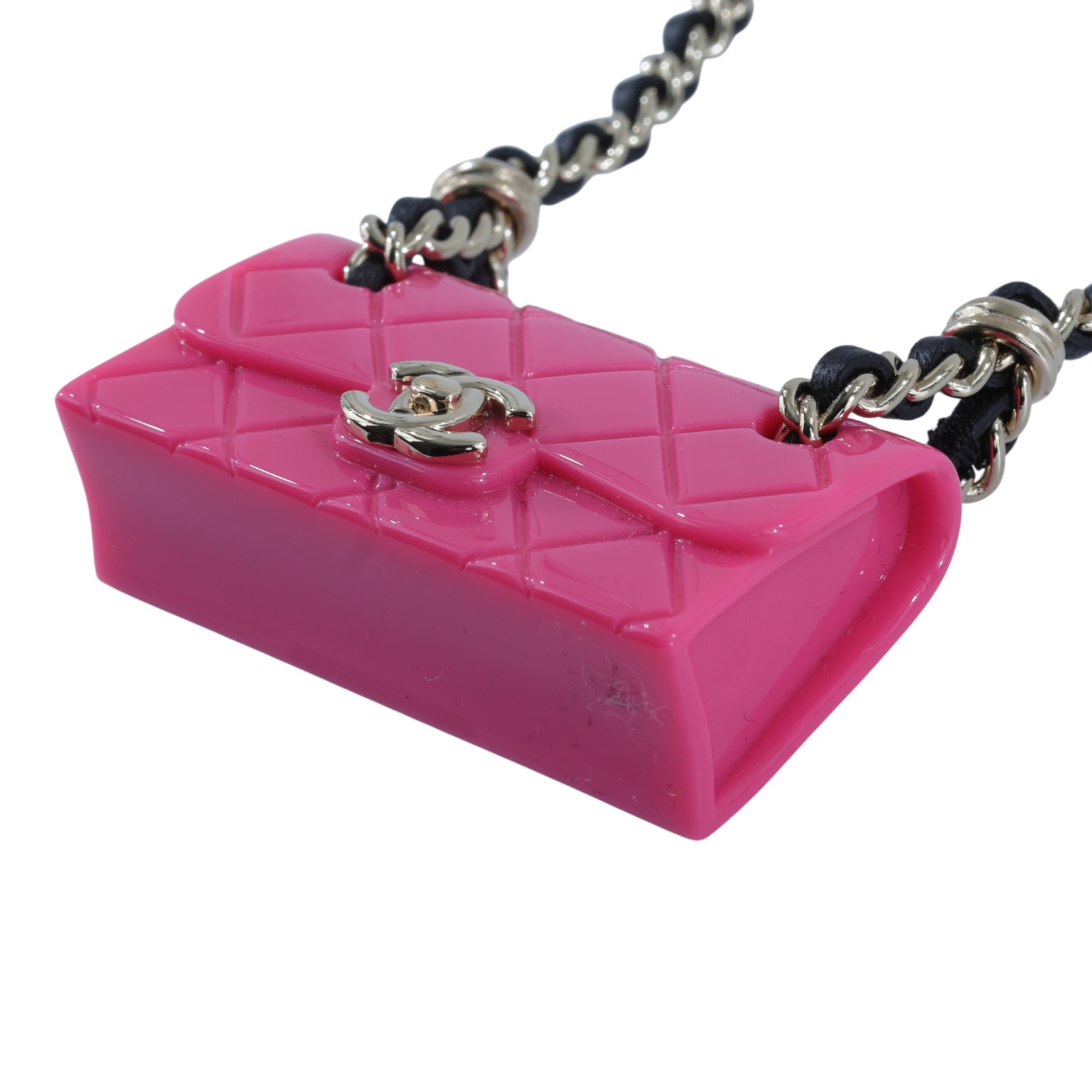 香奈兒 CHANEL 項鍊 飾品 ABA003ABA003/B23C 粉口蓋包皮穿長項鍊 防塵袋