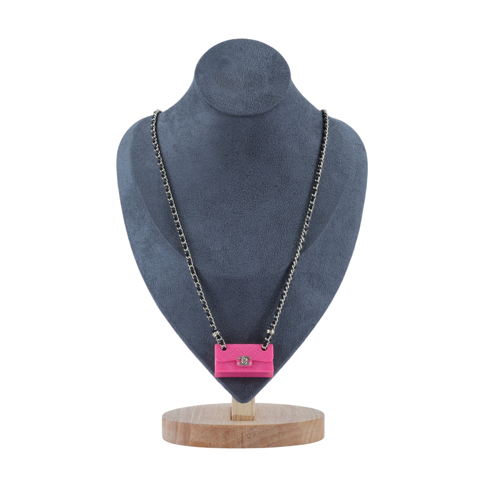 香奈兒 CHANEL 項鍊 飾品 ABA003ABA003/B23C 粉口蓋包皮穿長項鍊 防塵袋