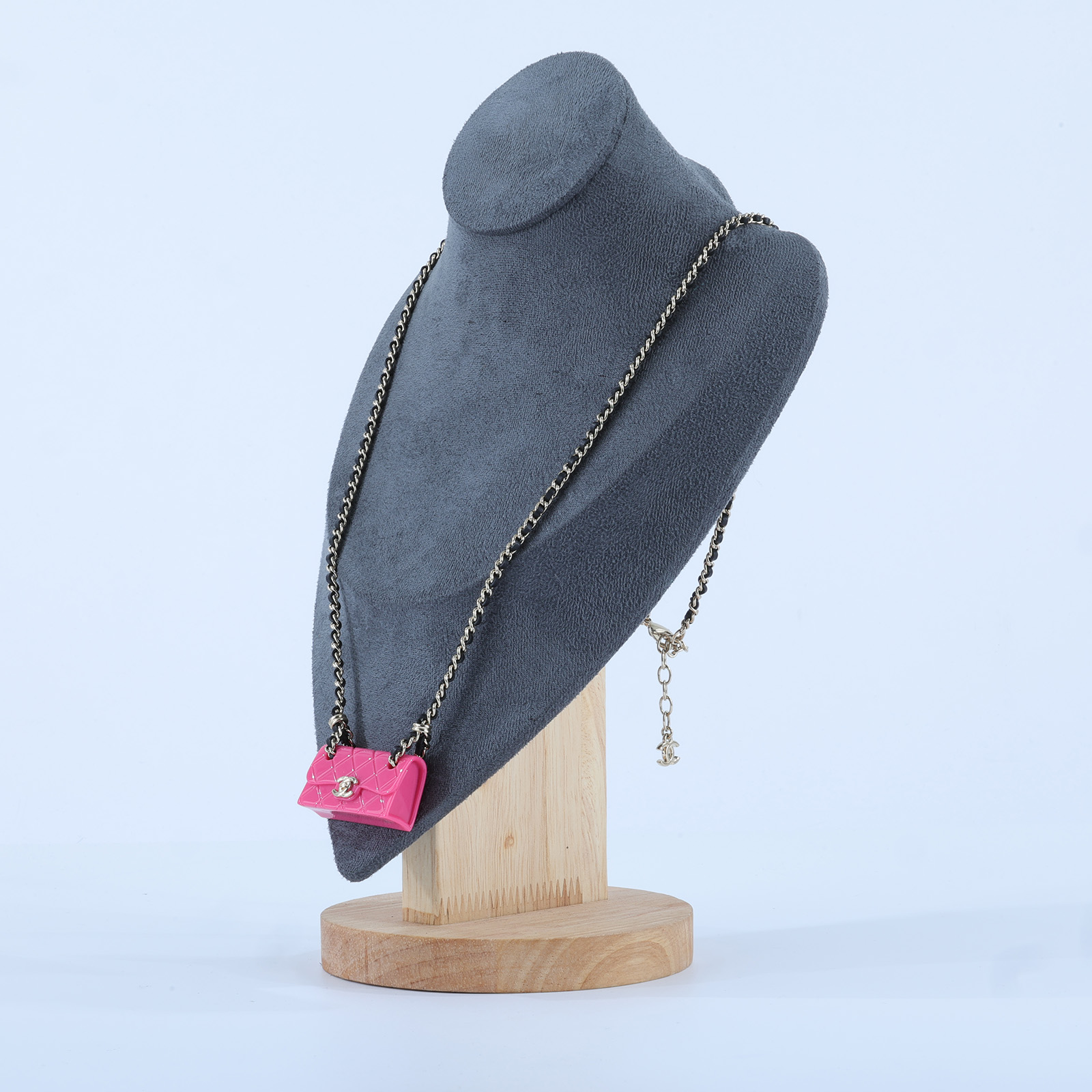 香奈兒 CHANEL 項鍊 飾品 ABA003ABA003/B23C 粉口蓋包皮穿長項鍊 防塵袋