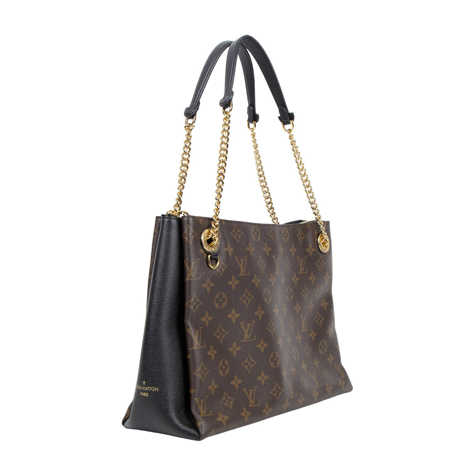 路易威登 LOUIS VUITTON SURENE MM 肩背包 老花 M43772 棕原花SURENE托特包 防塵袋