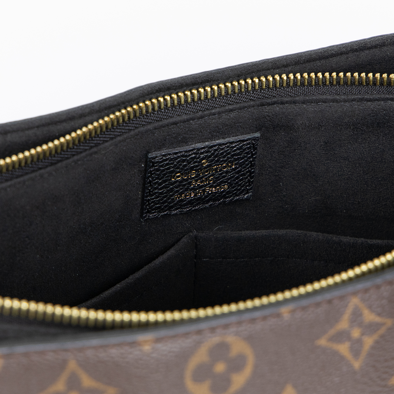 路易威登 LOUIS VUITTON SURENE MM 肩背包 老花 M43772 棕原花SURENE托特包 防塵袋