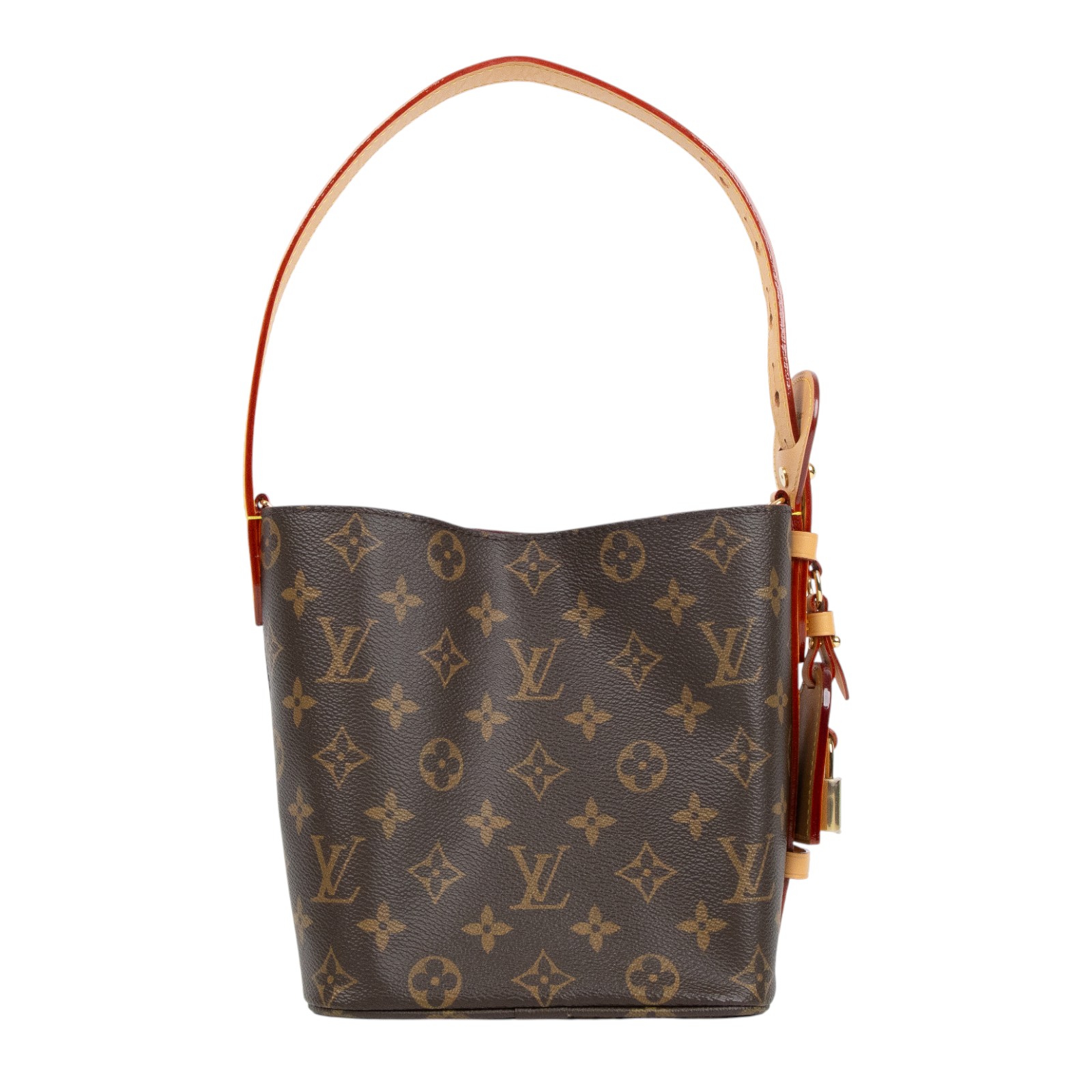 路易威登 LOUIS VUITTON All In BB 手提包 經典帆布 M12925 晶片款 棕原花All In BB 原廠盒子/防塵袋/購買證明影本