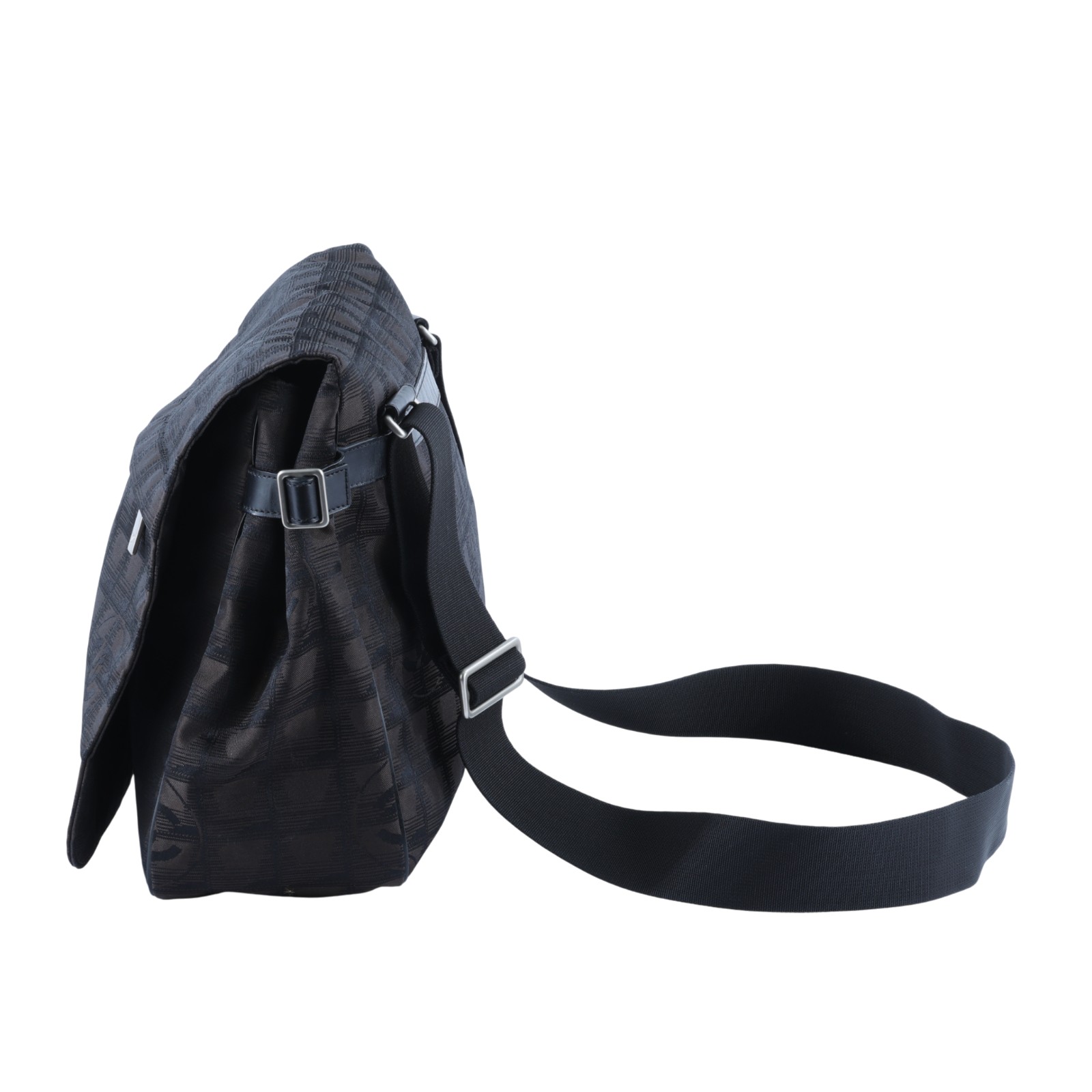 香奈兒 CHANEL New Travel Line 郵差包 A29348 11開 黑棕TRAVEL LINE 郵差包 無附屬品