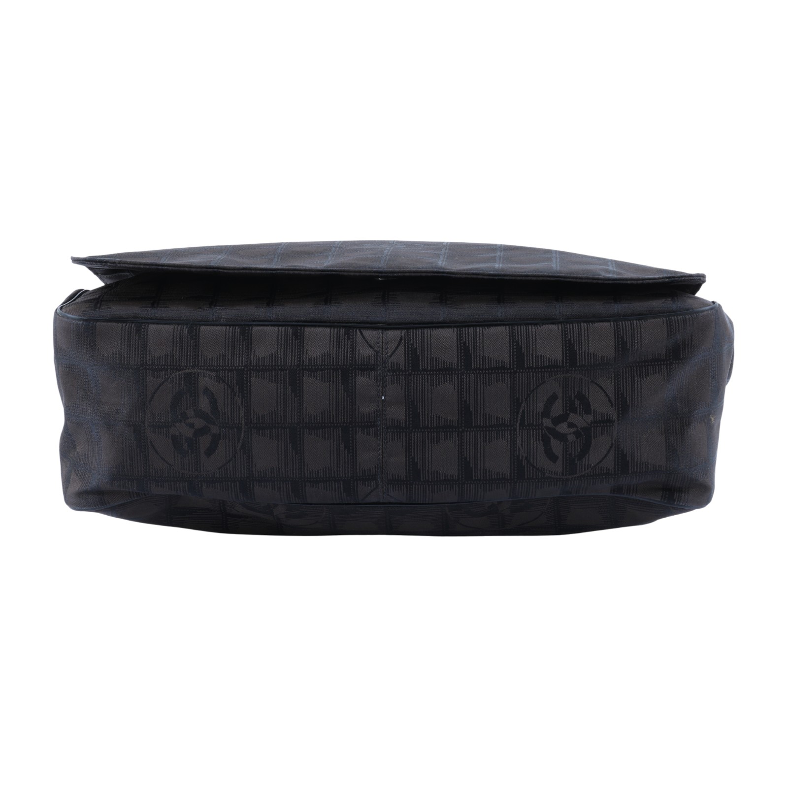 香奈兒 CHANEL New Travel Line 郵差包 A29348 11開 黑棕TRAVEL LINE 郵差包 無附屬品