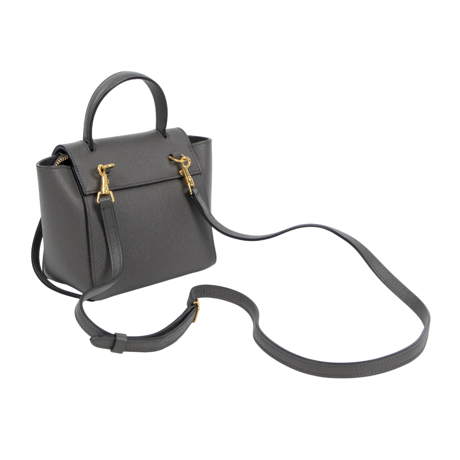 思琳 CELINE Pico Belt 手袋 194263ZVA 灰 PICO BELT BAG 防塵袋/購買證明