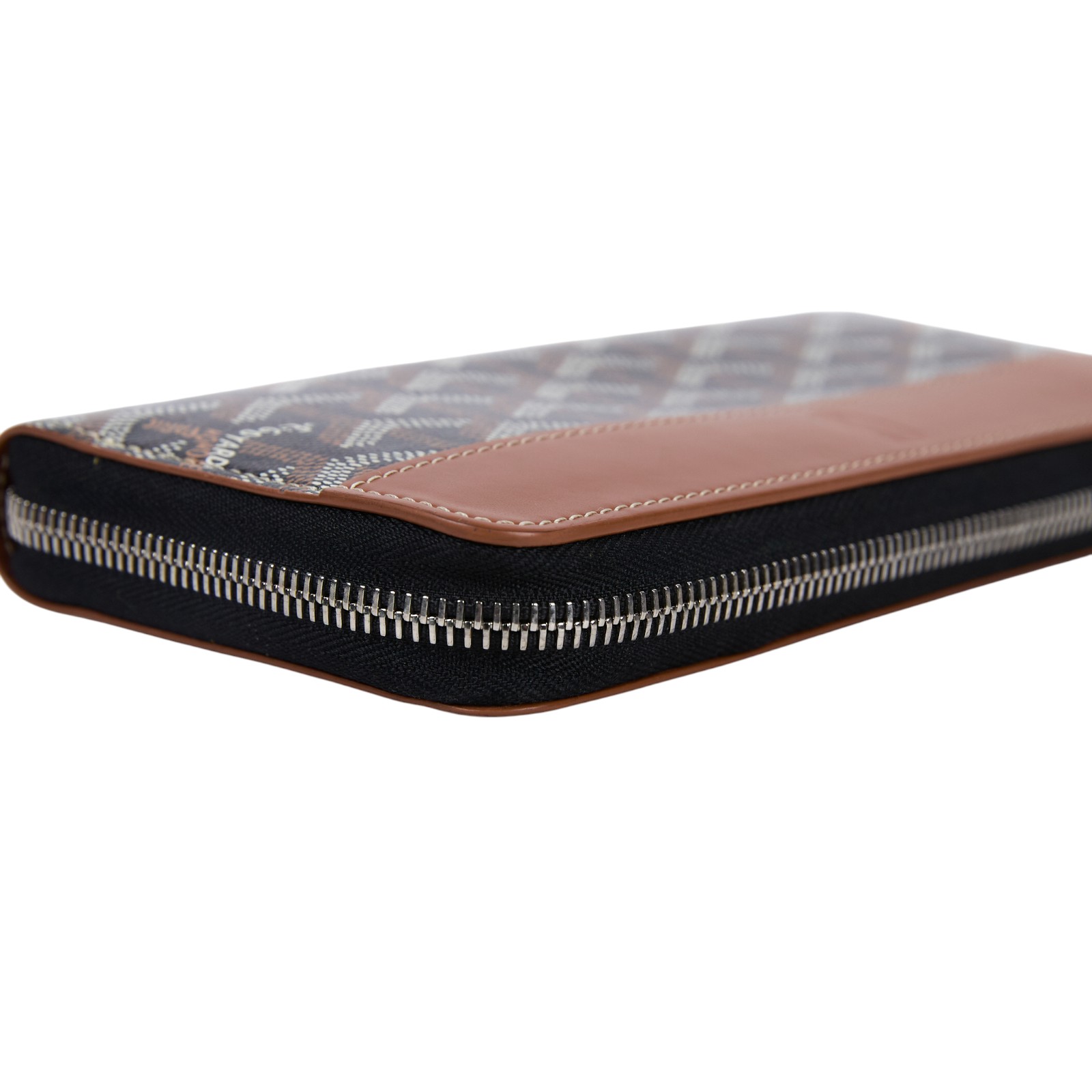 高雅德 GOYARD Matignon GM Wallet 錢包 拉鍊 長夾 MATIG2GMLTY 焦糖色拉鍊長夾 原廠盒子