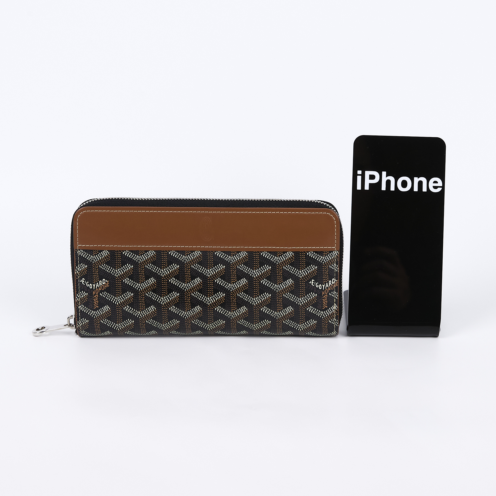 高雅德 GOYARD Matignon GM Wallet 錢包 拉鍊 長夾 MATIG2GMLTY 焦糖色拉鍊長夾 原廠盒子