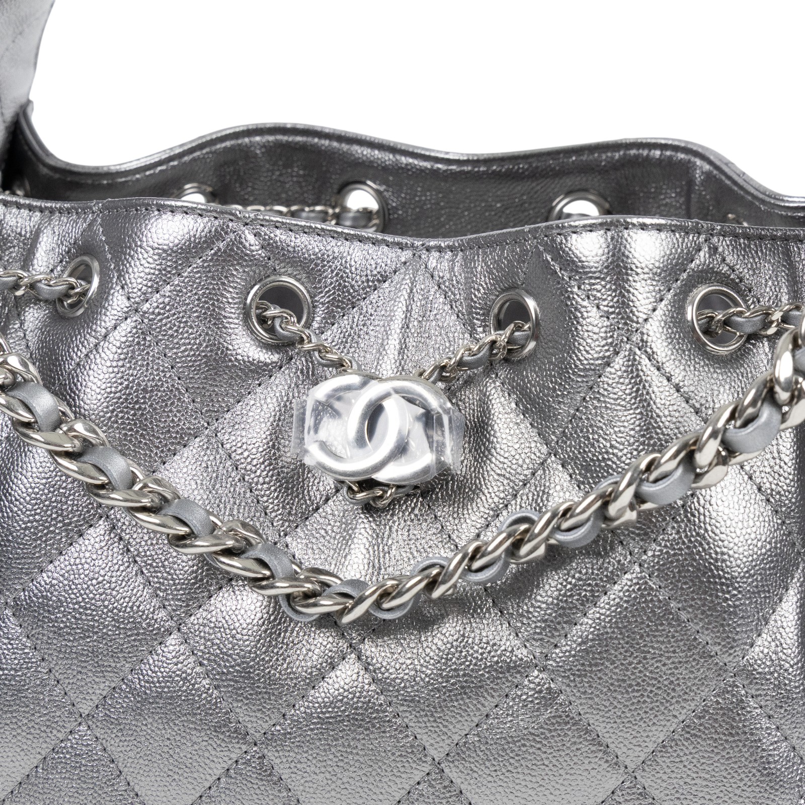 香奈兒 CHANEL 25 小型包 AS5293 B22716 晶片款 銀荔枝25包 小號 原廠盒子/防塵袋