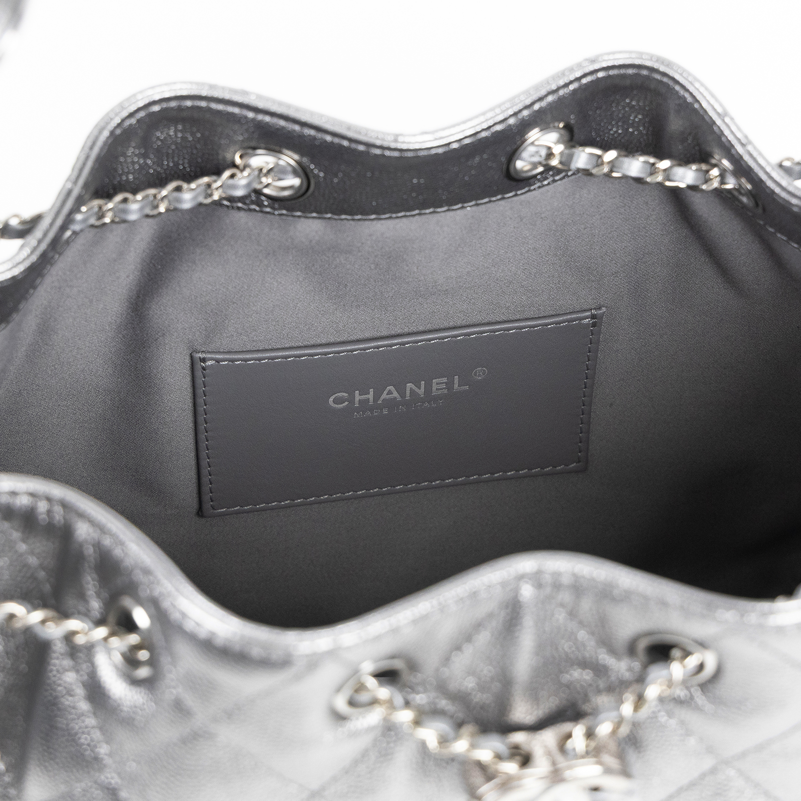 香奈兒 CHANEL 25 小型包 AS5293 B22716 晶片款 銀荔枝25包 小號 原廠盒子/防塵袋