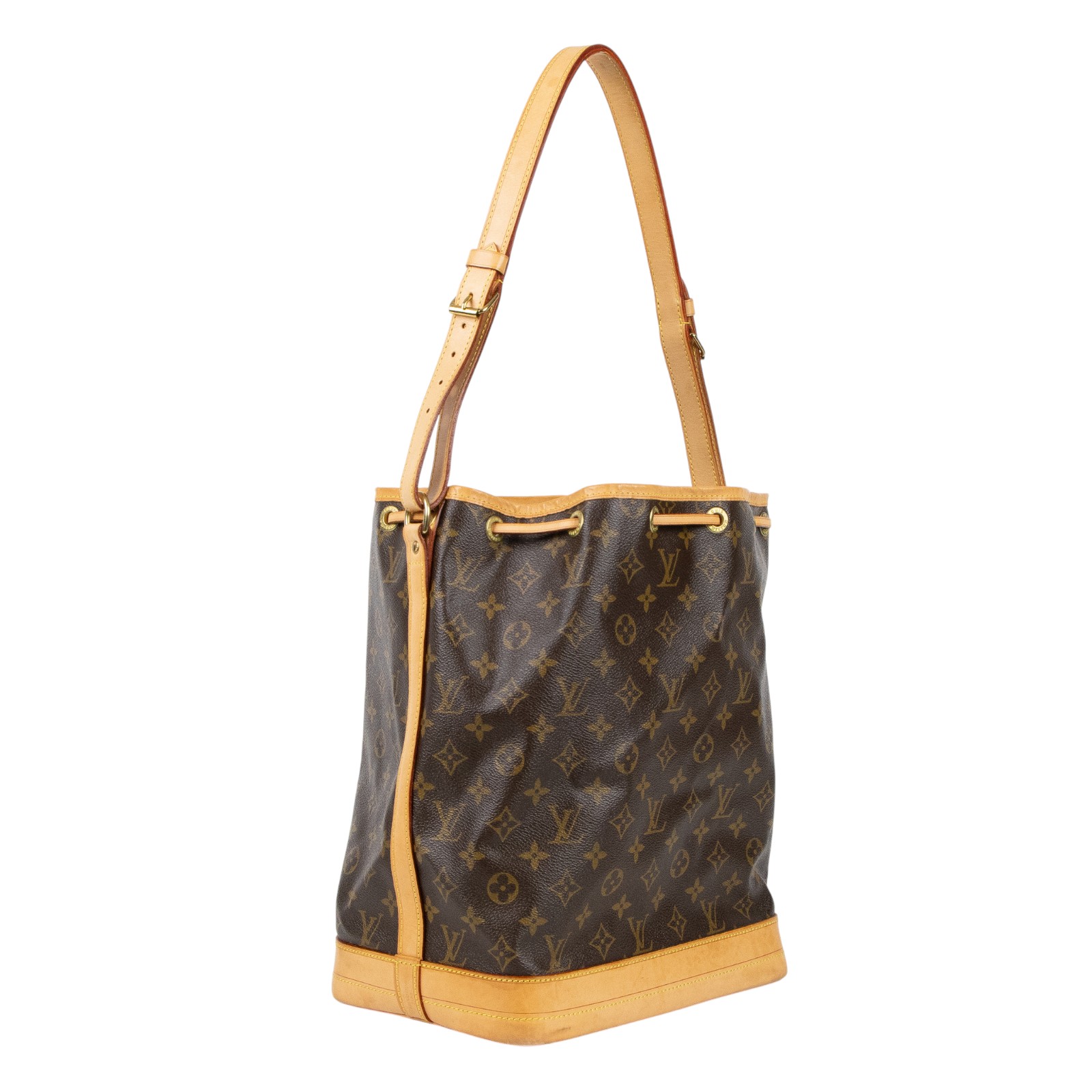 路易威登 LOUIS VUITTON Noé 原花 束口水桶包 M42224 原花NOE水桶包 防塵袋