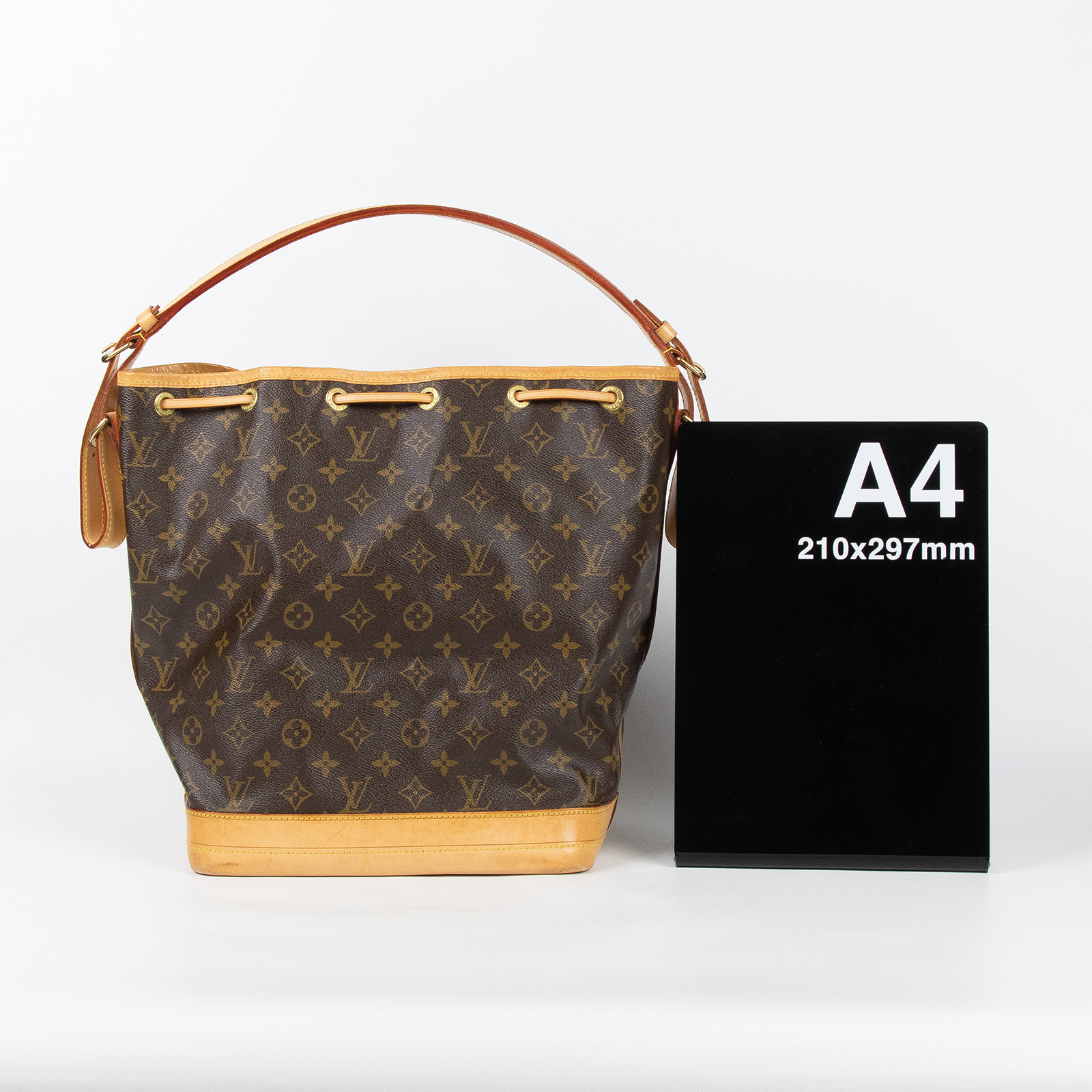 路易威登 LOUIS VUITTON Noé 原花 束口水桶包 M42224 原花NOE水桶包 防塵袋