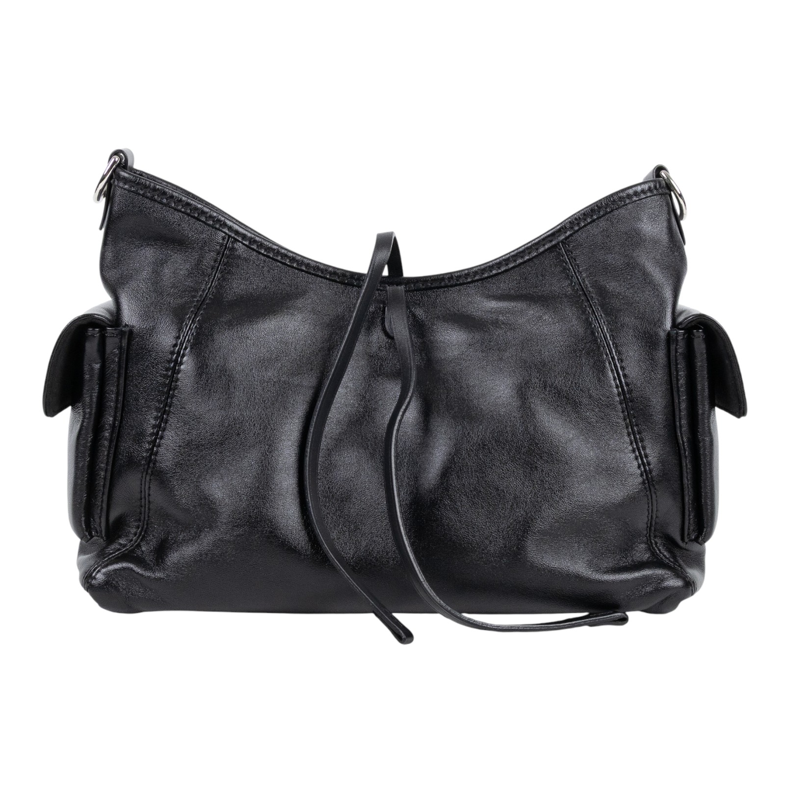 路易威登 LOUIS VUITTON CarryAll Cargo Vibe PM 手提包 黑色 M24861 晶片款  原廠盒子/防塵袋/購買證明/背帶