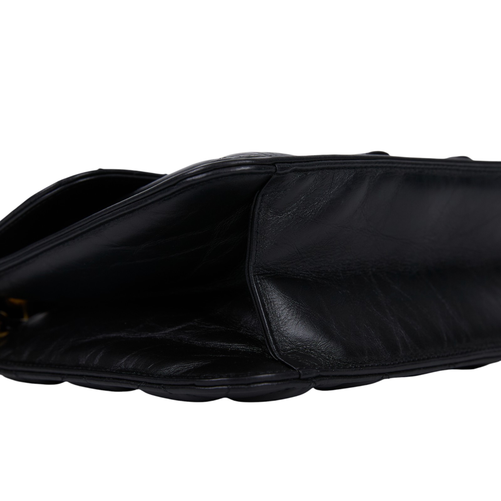 香奈兒 CHANEL 郵差包 翻蓋包  晶片款 黑金羊翻蓋2WAY 原廠盒子/防塵袋