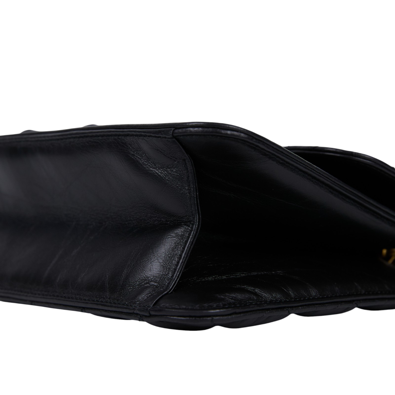 香奈兒 CHANEL 郵差包 翻蓋包  晶片款 黑金羊翻蓋2WAY 原廠盒子/防塵袋