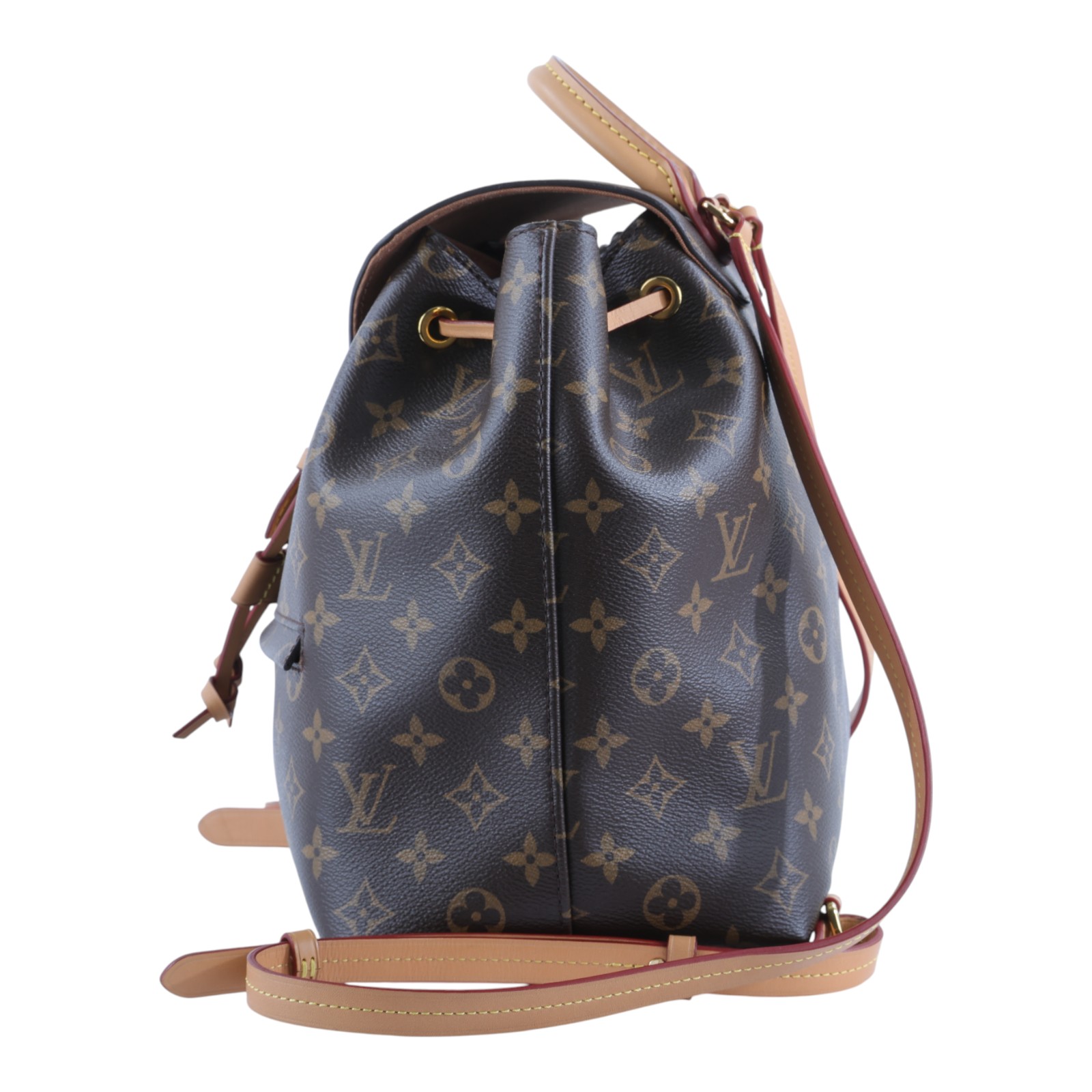 路易威登 LOUIS VUITTON Montsouris PM 後背包 經典帆布 M45501 晶片款  防塵袋/原廠盒子/購買證明