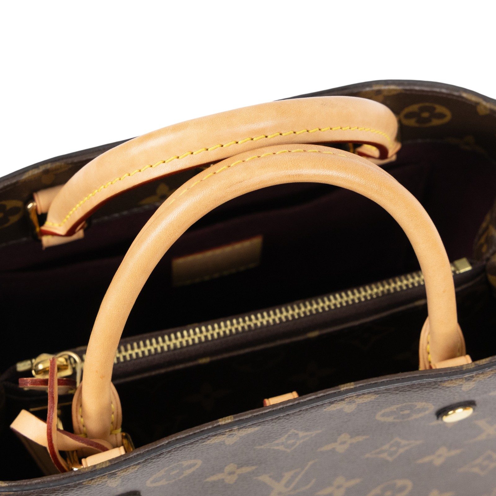 路易威登 LOUIS VUITTON Montaigne BB 蒙田包 經典帆布 M41055 晶片款 原花MONTAIGNE BB 原廠盒子