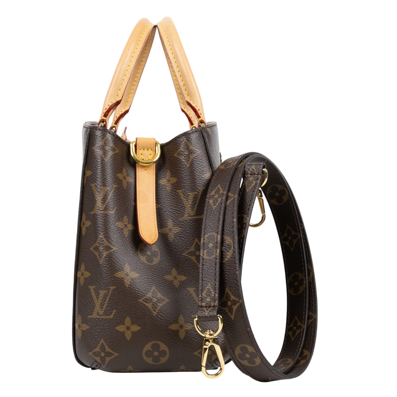 路易威登 LOUIS VUITTON Montaigne BB 蒙田包 經典帆布 M41055 晶片款 原花MONTAIGNE BB 原廠盒子