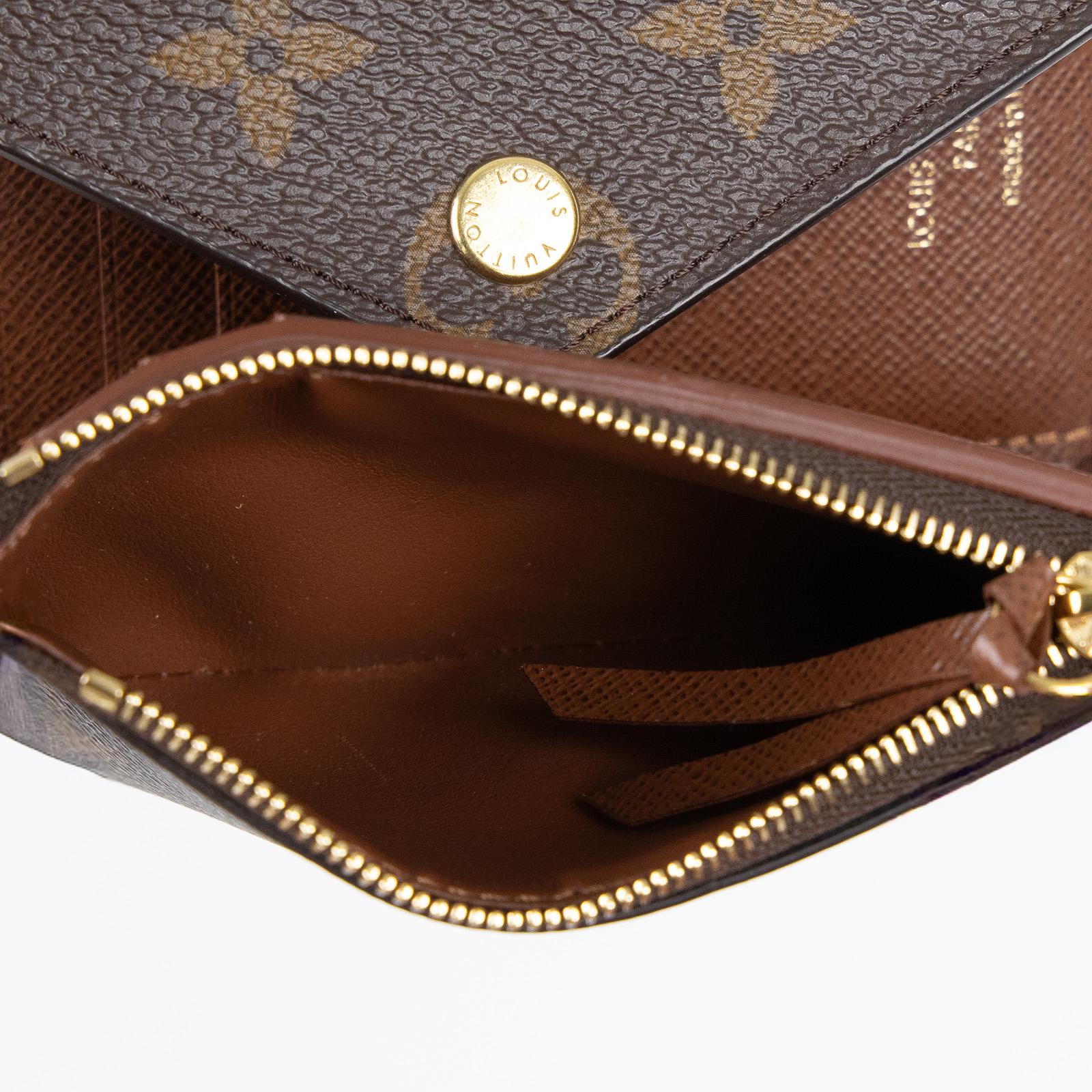 路易威登 LOUIS VUITTON Victorine 錢包 塗層帆布 Monogram M62472 晶片款  防塵袋/原廠盒子