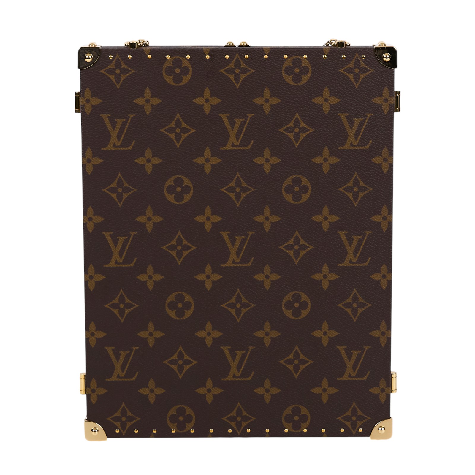 路易威登 LOUIS VUITTON Home 老花 行李箱鏡子 GI0554 原花鏡子 原廠盒子