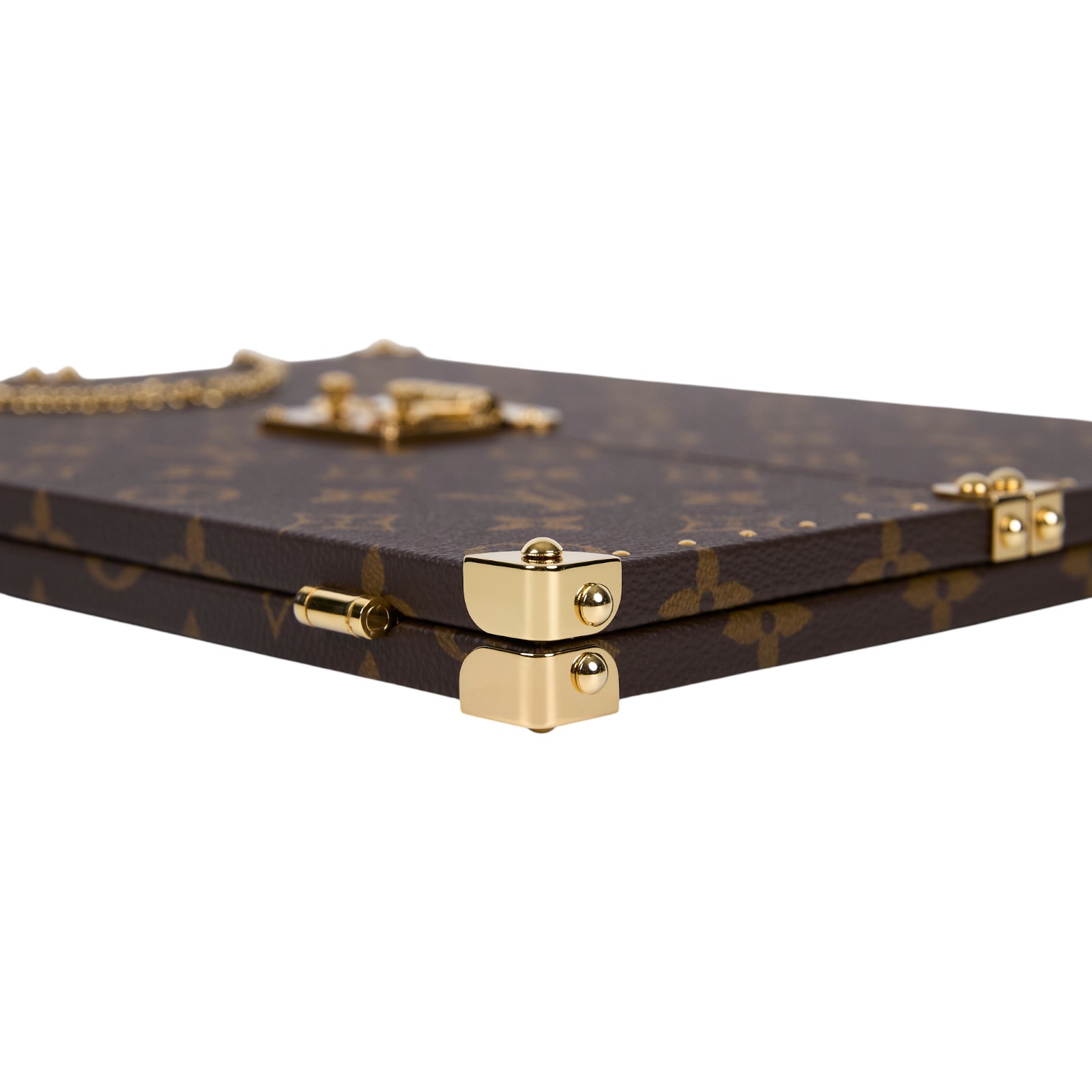 路易威登 LOUIS VUITTON Home 老花 行李箱鏡子 GI0554 原花鏡子 原廠盒子