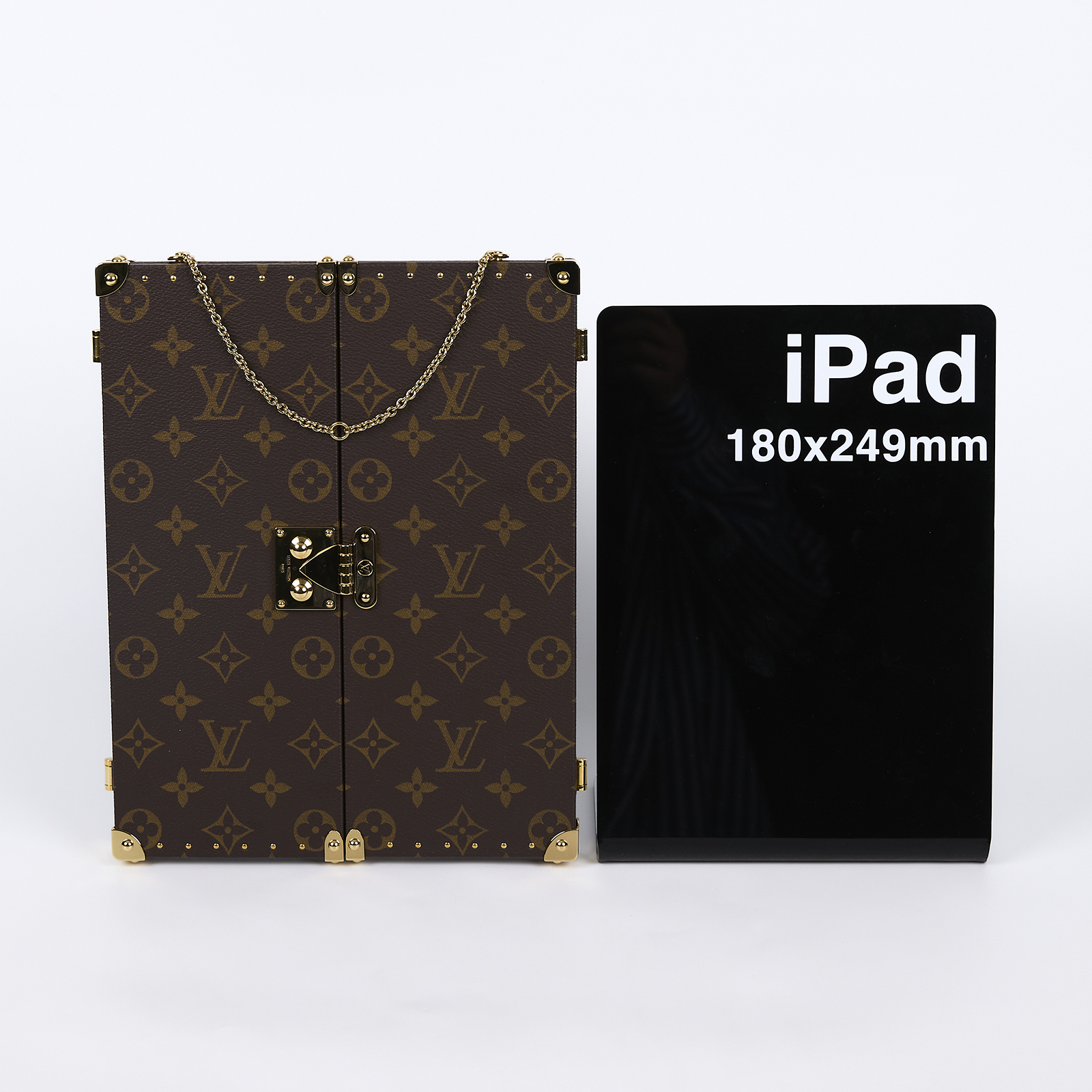 路易威登 LOUIS VUITTON Home 老花 行李箱鏡子 GI0554 原花鏡子 原廠盒子