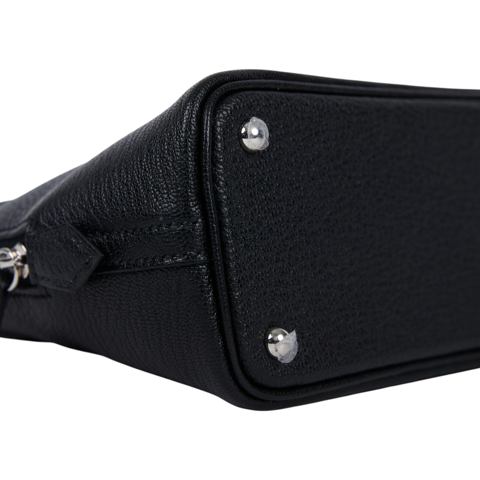 愛馬仕 Hermes Bolide Bag 1923 柏莉包 mini 銀色五金 黑色 H073444CK89 /KIT369AX  防塵袋/原廠盒子/肩揹帶/購買證明影本