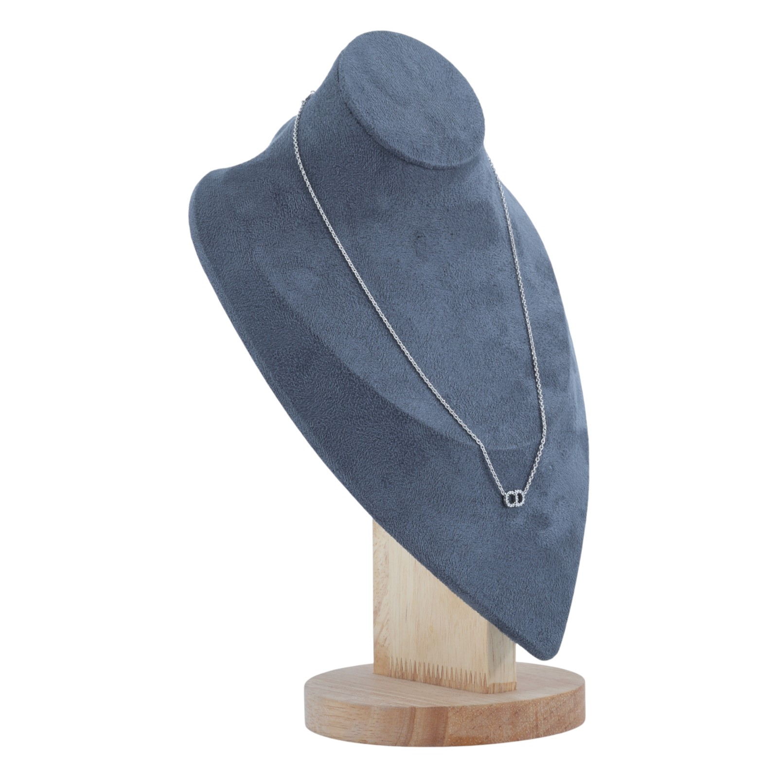 迪奧 CHRISTIAN DIOR Clair D Lune 項鍊 N0717CDLCY CD水鑽項鍊 原廠盒子/防塵袋