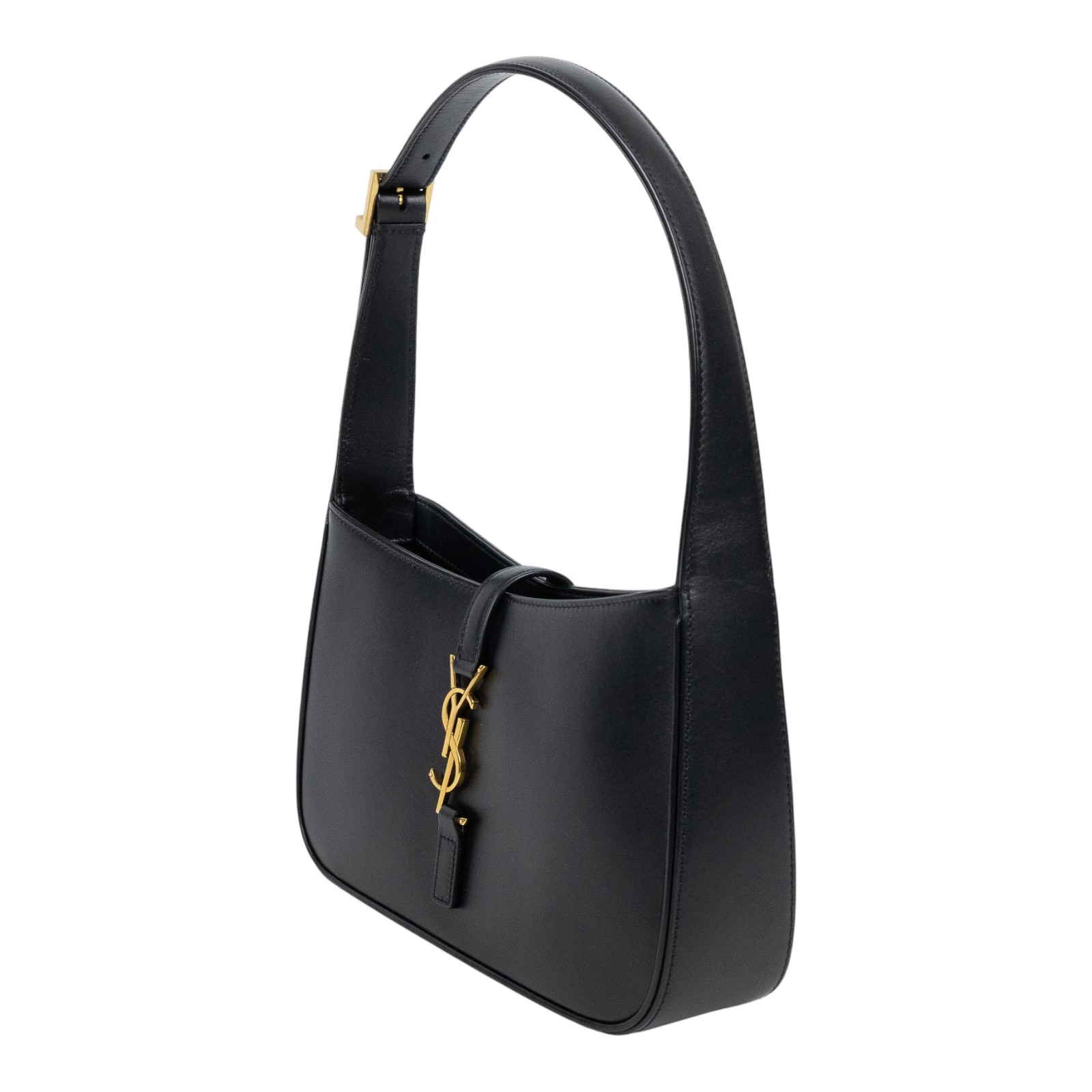 聖羅蘭 YSL SAINT LAURENT LE 5 À 7 滑面皮革 HOBO 手袋 手提包 6572282R20W 黑LE 5 À 7皮革HOBO 防塵袋