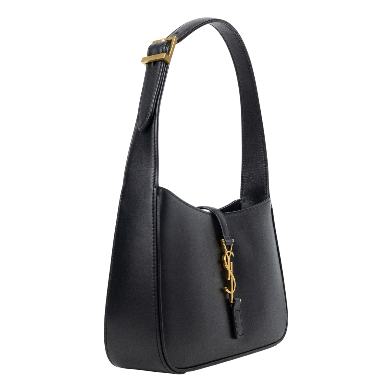 聖羅蘭 YSL SAINT LAURENT LE 5 À 7 滑面皮革 HOBO 手袋 手提包 6572282R20W 黑LE 5 À 7皮革HOBO 防塵袋