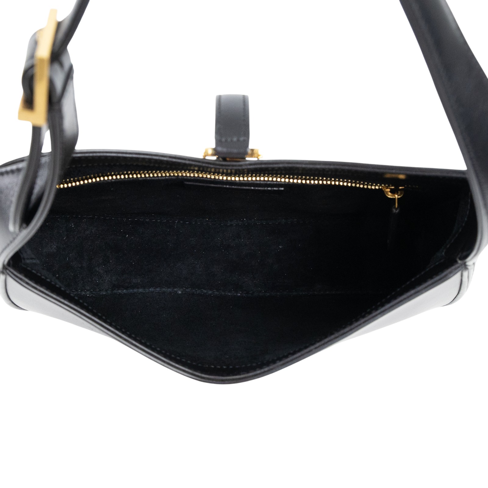 聖羅蘭 YSL SAINT LAURENT LE 5 À 7 滑面皮革 HOBO 手袋 手提包 6572282R20W 黑LE 5 À 7皮革HOBO 防塵袋