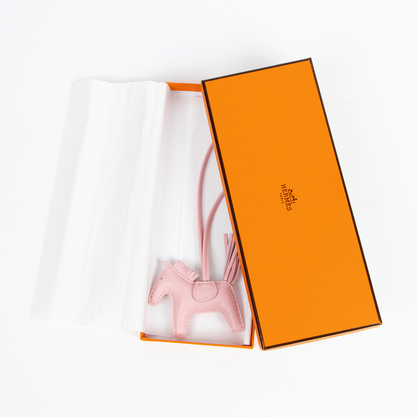 愛馬仕 Hermes Rodeo PM 飛馬 吊飾 RODEOPM WSA W刻粉色小馬 PM 原廠盒子