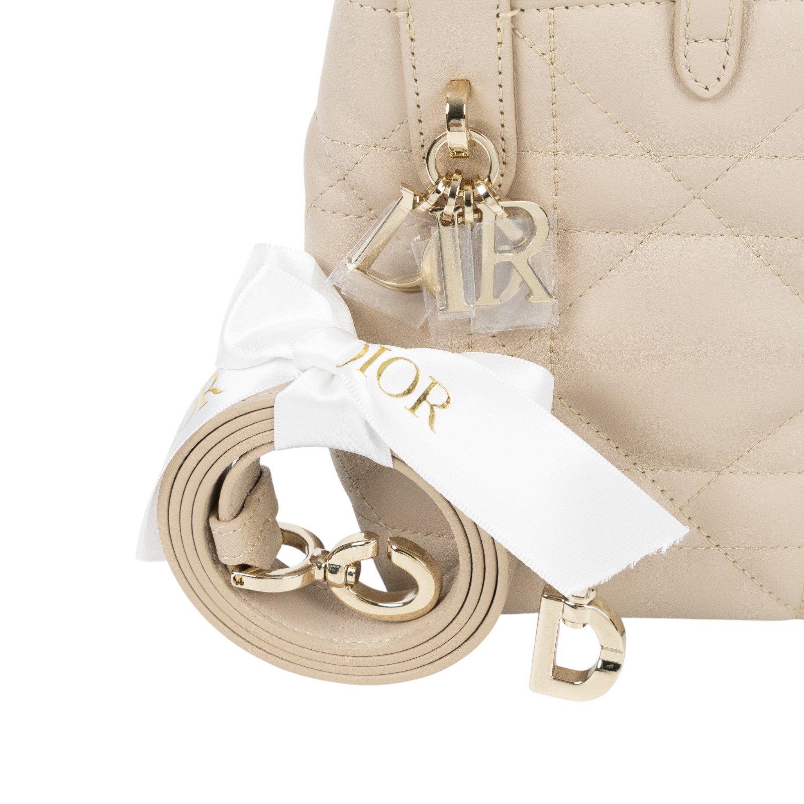 迪奧 CHRISTIAN DIOR Dior Toujours 直式 微型 托特包 S6100OSNW 淡米色Toujours 直式微型托特包 原廠盒子/防塵袋