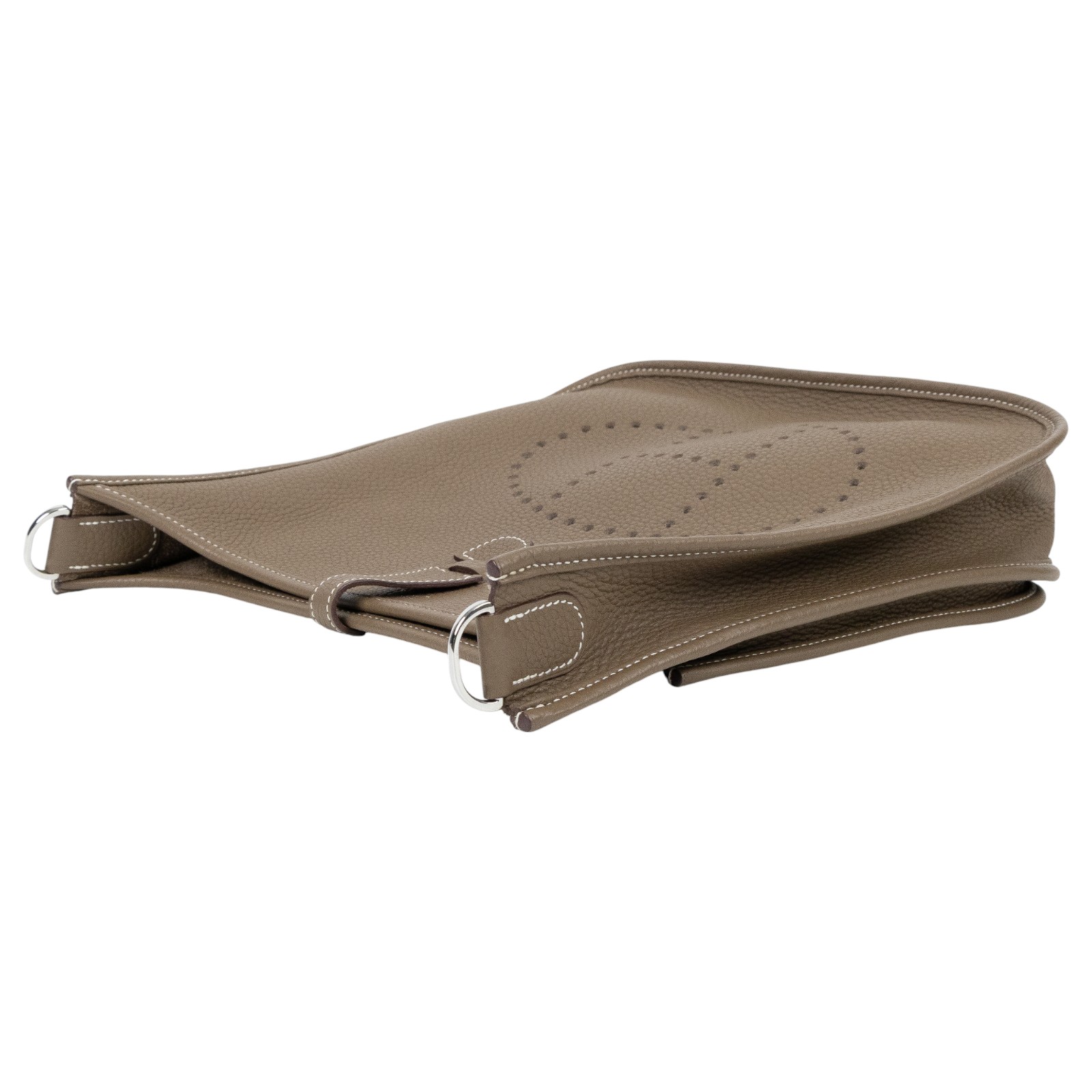 愛馬仕 Hermes Evelyne Bag 伊芙琳包 29 馬蹄型 大象灰 H056277CK18 /Y BS 002  原廠盒子/防塵袋/購買證明