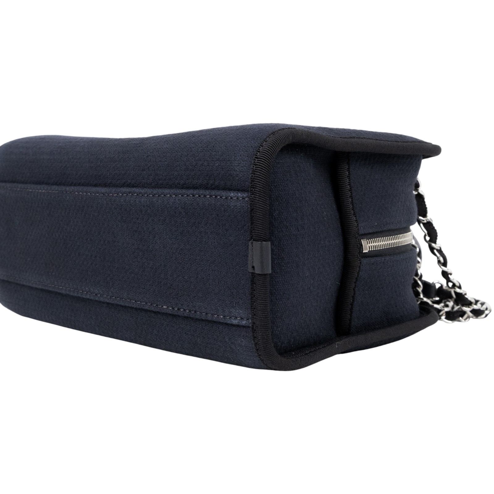 香奈兒 CHANEL DEAUVILLE 沙灘 托特包 A92749 B07300 晶片款 黑帆布DEAUVILLE保齡球包 原廠盒子/防塵袋/購買證明