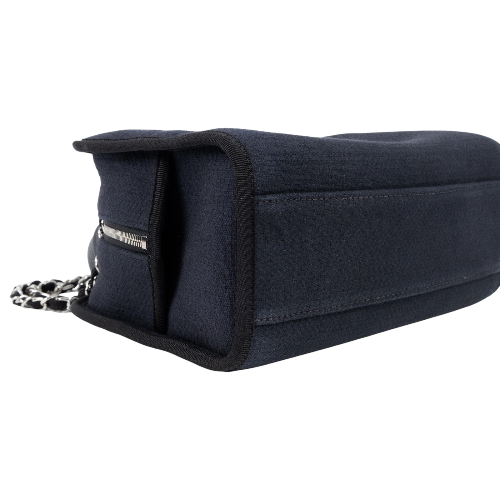 香奈兒 CHANEL DEAUVILLE 沙灘 托特包 A92749 B07300 晶片款 黑帆布DEAUVILLE保齡球包 原廠盒子/防塵袋/購買證明