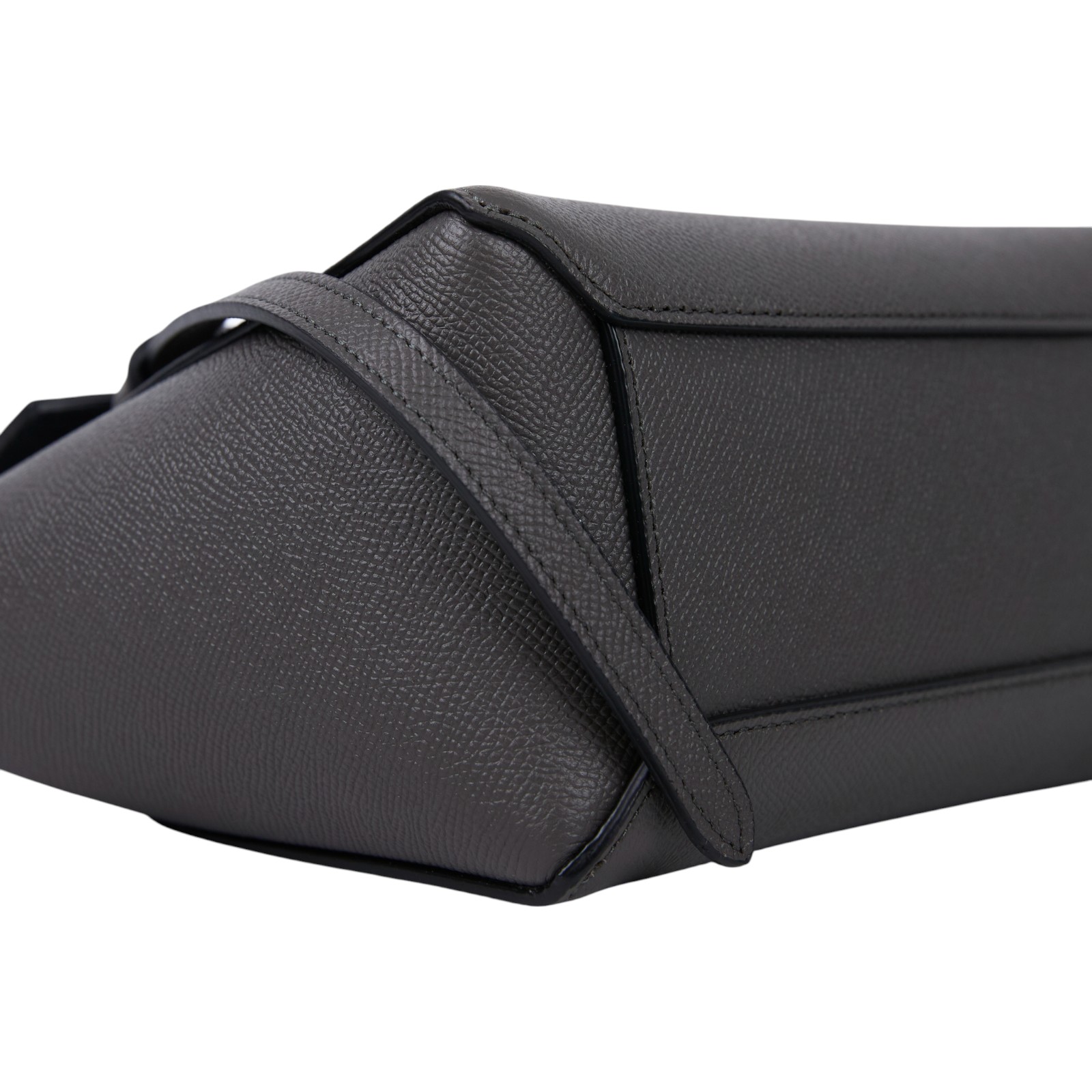 思琳 CELINE 珠地小牛皮 袖珍型 Belt 手袋 189003ZVA 灰鯰魚包NANO 防塵袋/購買證明