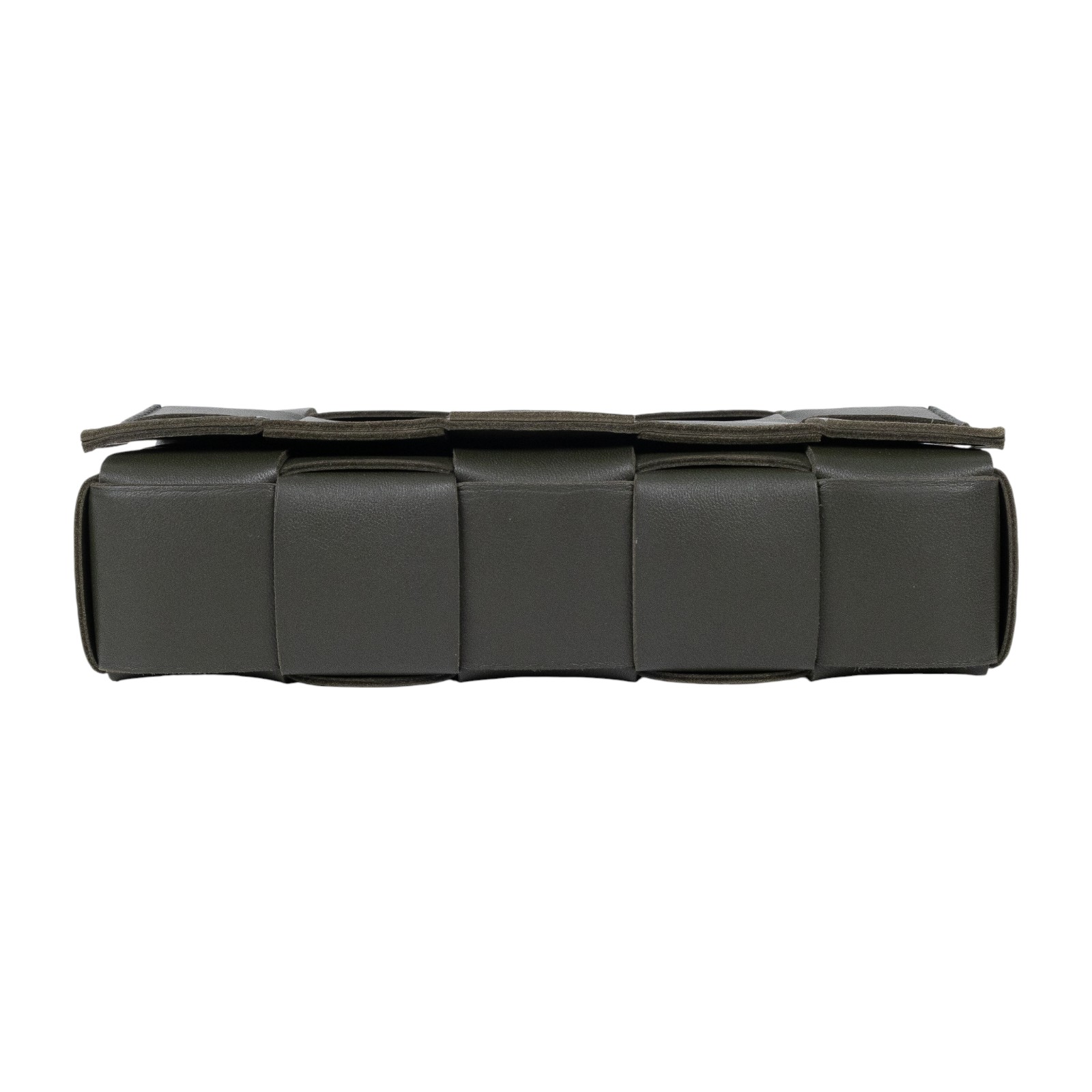 寶緹嘉 BOTTEGA VENETA Cassette 斜挎包 578004VMAY1 墨綠色CASSETTE 防塵袋/購買證明