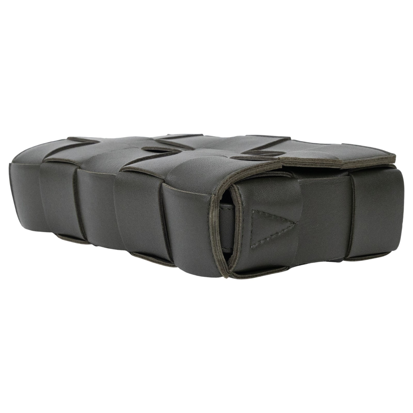 寶緹嘉 BOTTEGA VENETA Cassette 斜挎包 578004VMAY1 墨綠色CASSETTE 防塵袋/購買證明