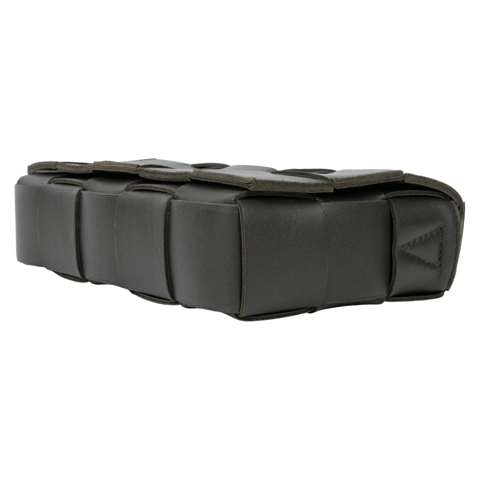 寶緹嘉 BOTTEGA VENETA Cassette 斜挎包 578004VMAY1 墨綠色CASSETTE 防塵袋/購買證明