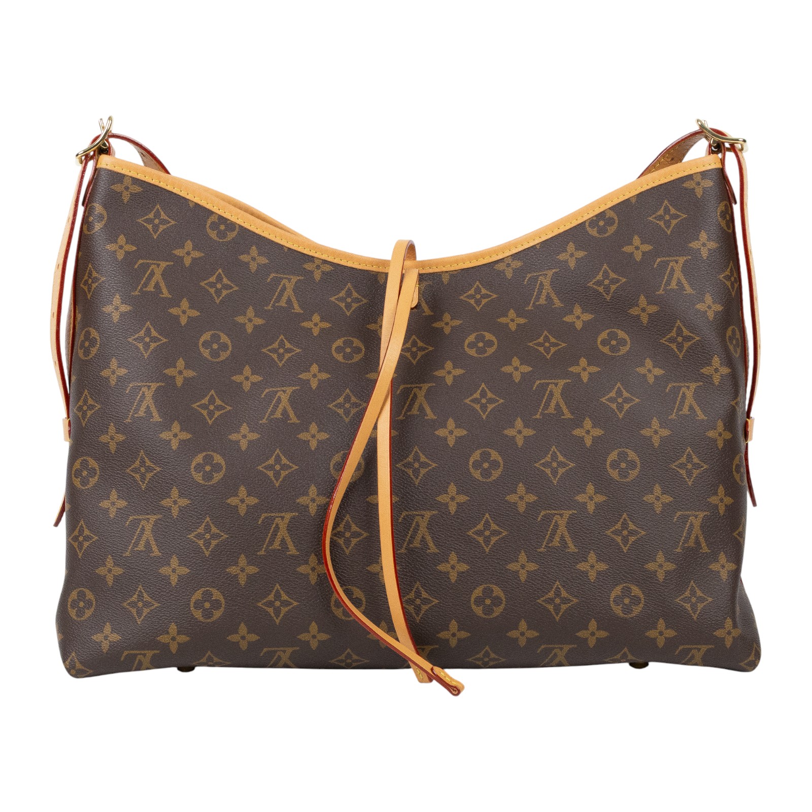 路易威登 LOUIS VUITTON CarryAll MM 原花 肩背包 M46197 晶片款 原花CARRYALL MM 原廠盒子/防塵袋/購買證明