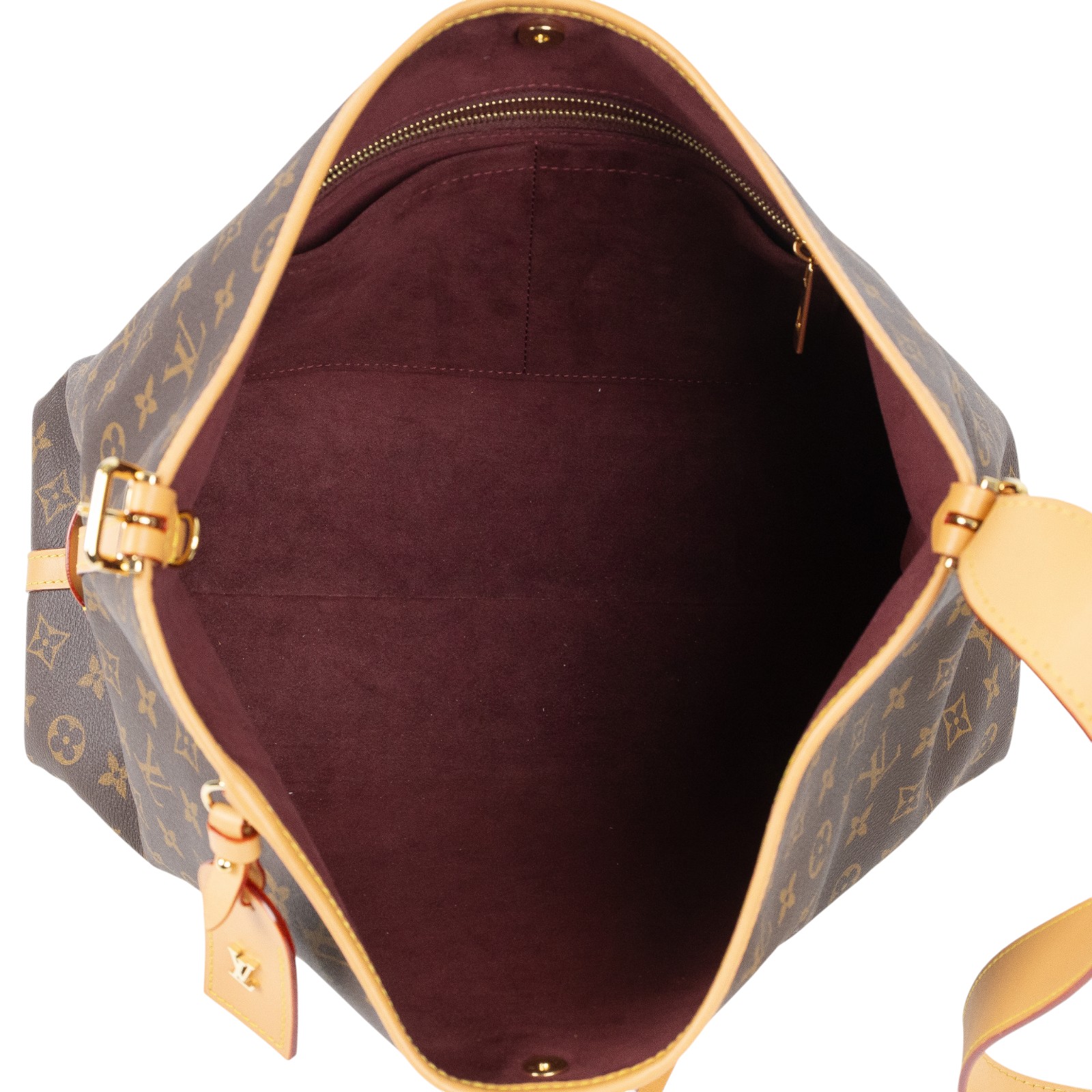 路易威登 LOUIS VUITTON CarryAll MM 原花 肩背包 M46197 晶片款 原花CARRYALL MM 原廠盒子/防塵袋/購買證明