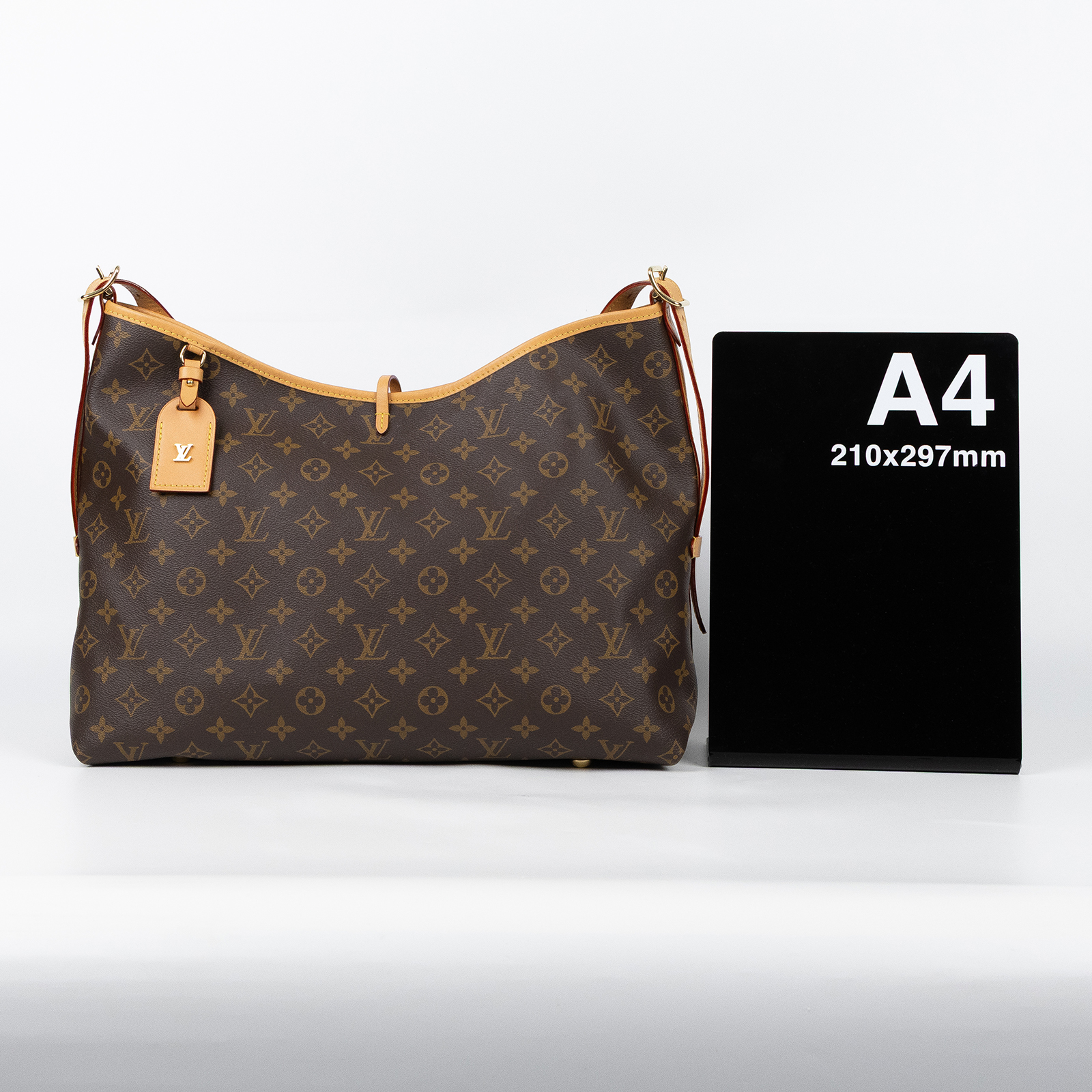 路易威登 LOUIS VUITTON CarryAll MM 原花 肩背包 M46197 晶片款 原花CARRYALL MM 原廠盒子/防塵袋/購買證明