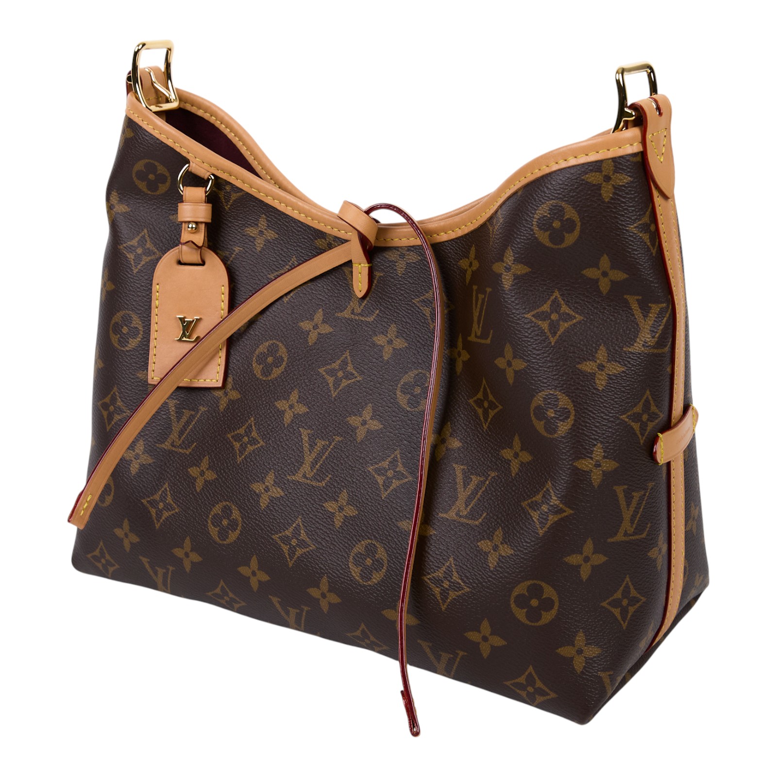 路易威登 LOUIS VUITTON CarryAll PM 原花 肩背包 M46203 晶片款 原花CARRYALL PM 防塵袋/內袋