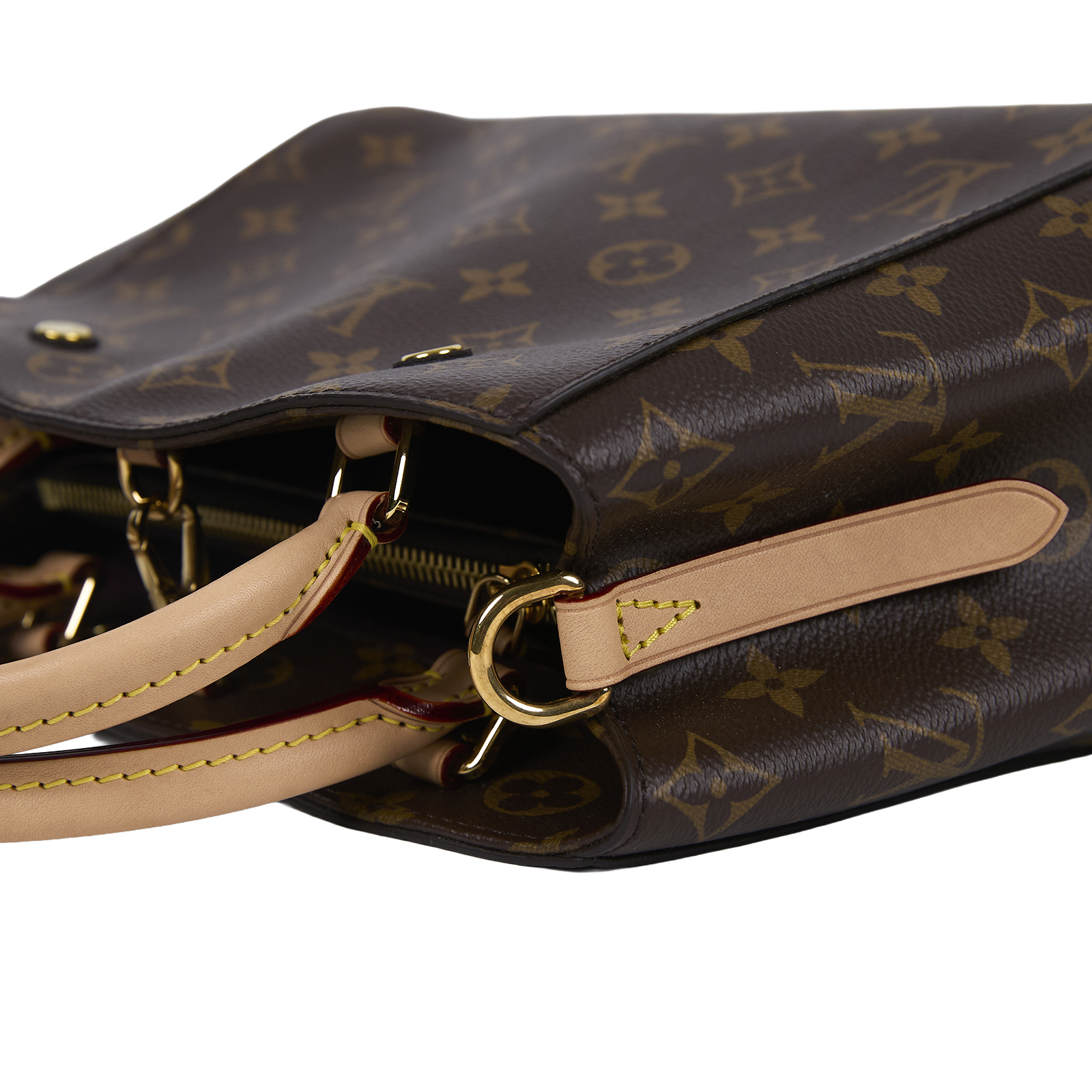 路易威登 LOUIS VUITTON Montaigne BB 蒙田包 經典帆布 M41055 晶片款 原花MONTAIGNE BB 原廠盒子/鎖組