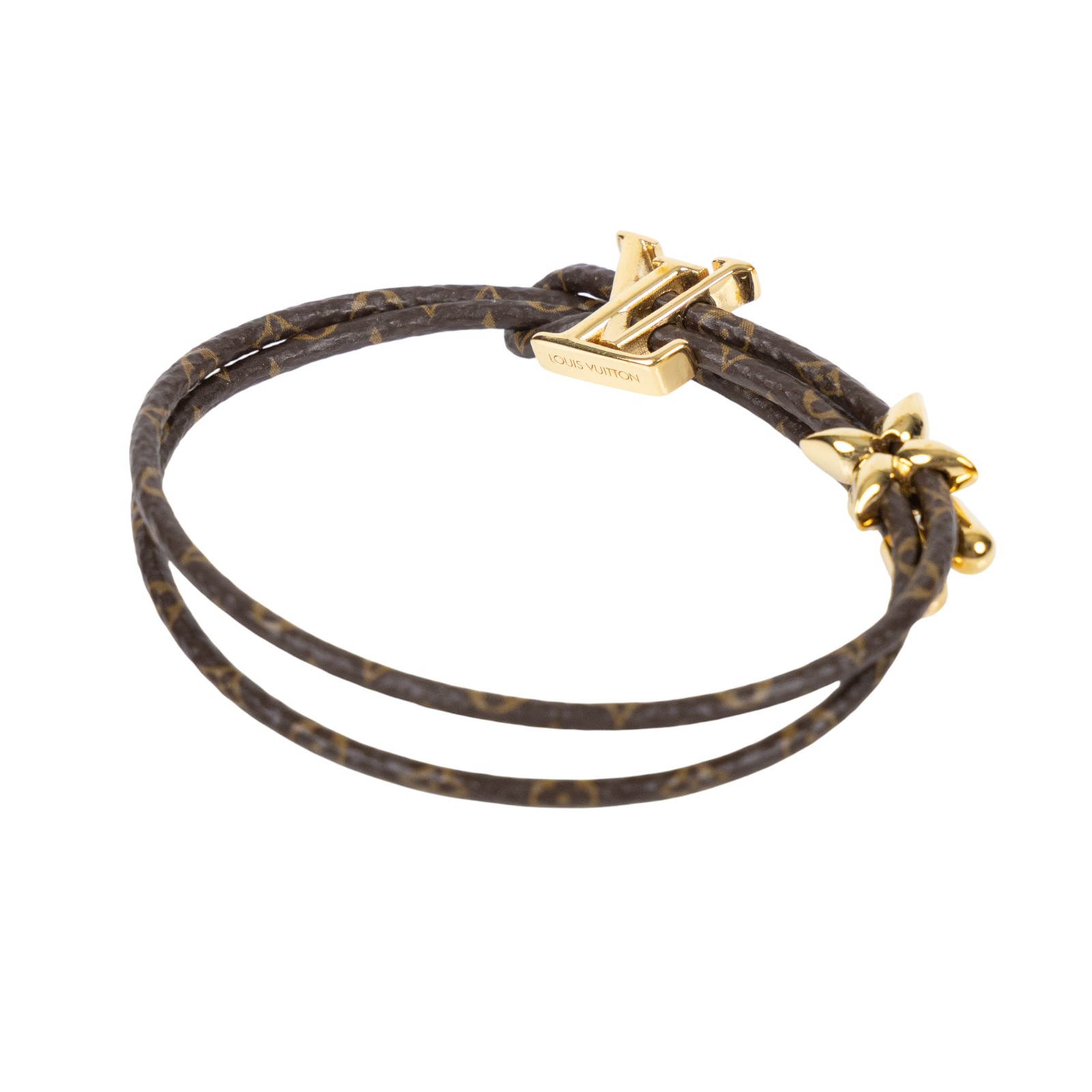 路易威登 LOUIS VUITTON LV Bloom 手環 Monogram M8416Z 原花BLOOM手環 原廠盒子/防塵袋