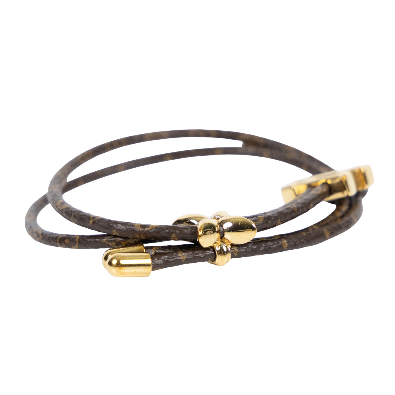 路易威登 LOUIS VUITTON LV Bloom 手環 Monogram M8416Z 原花BLOOM手環 原廠盒子/防塵袋