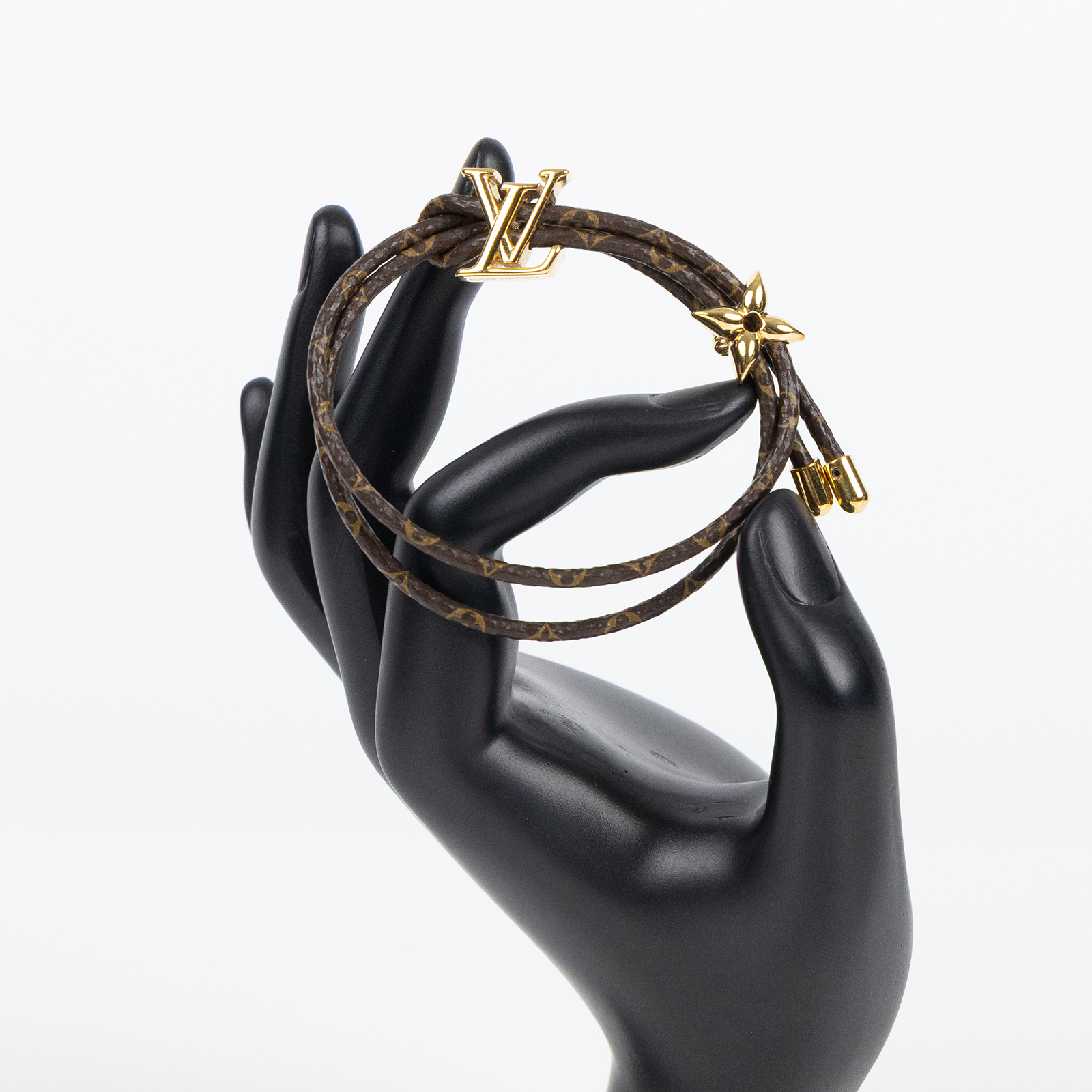 路易威登 LOUIS VUITTON LV Bloom 手環 Monogram M8416Z 原花BLOOM手環 原廠盒子/防塵袋