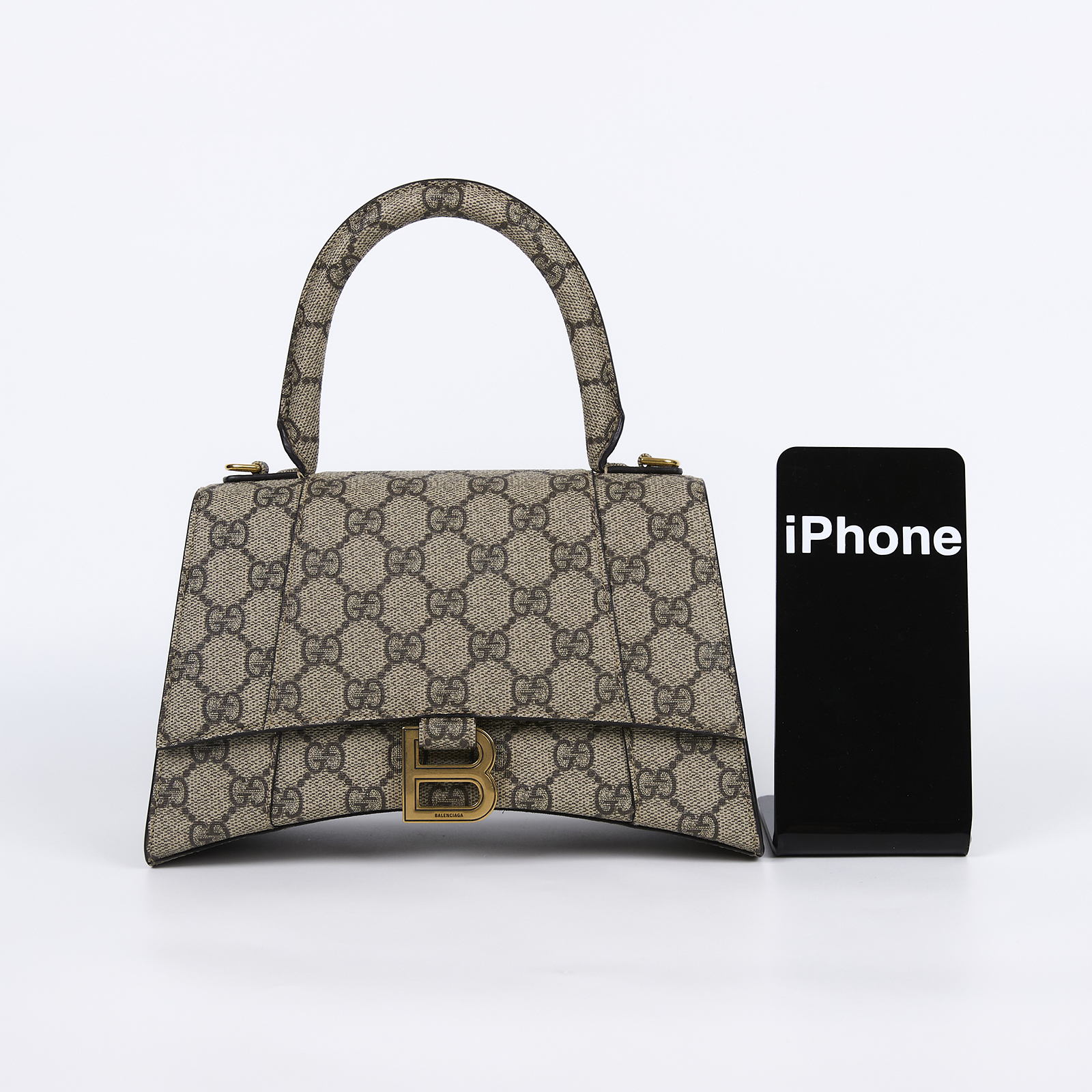 古馳 GUCCI Hacker Project BALENCIAGA  沙漏包 681697  原廠盒子/防塵袋/購買證明